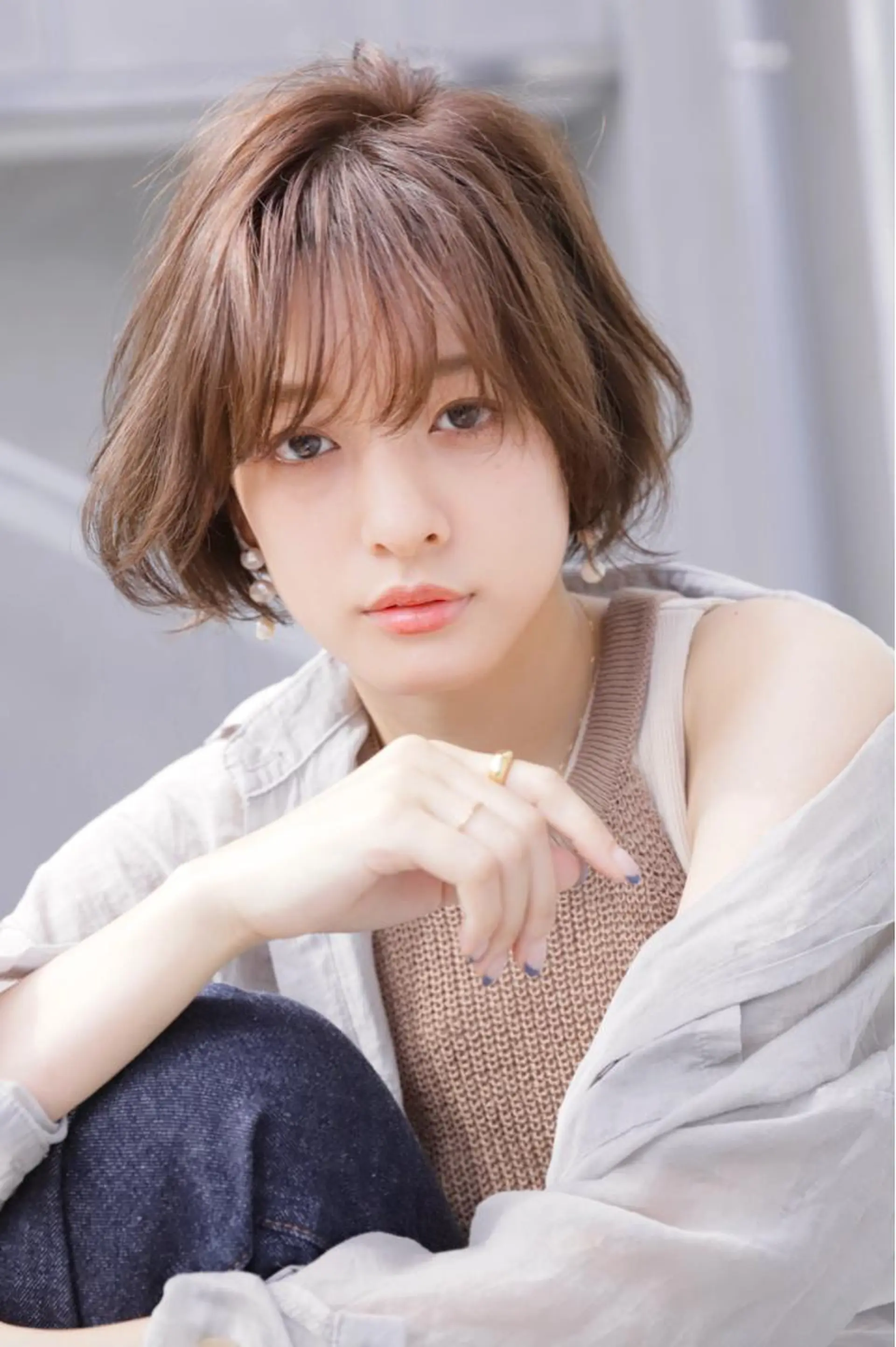 ショート 神野 雅樹のヘアスタイル