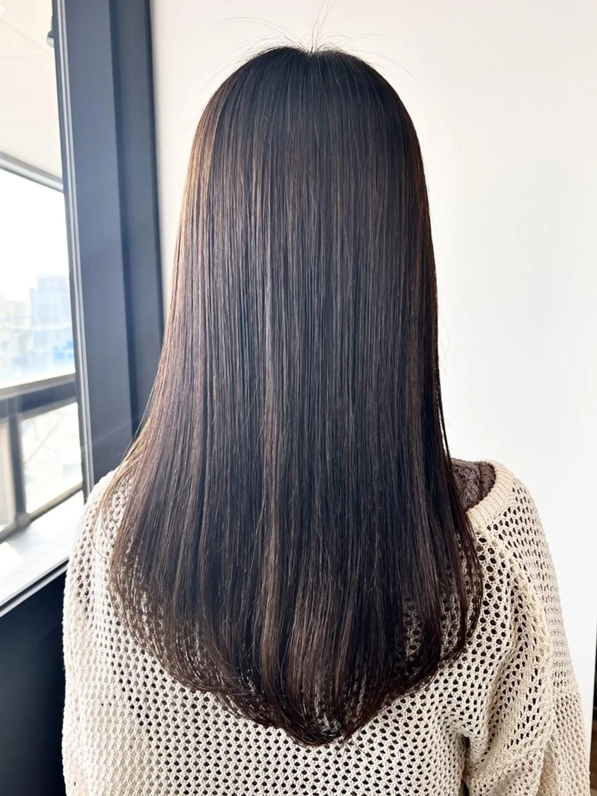 ロング カット 縮毛矯正 トリートメント MADRAS stylistのヘアスタイル