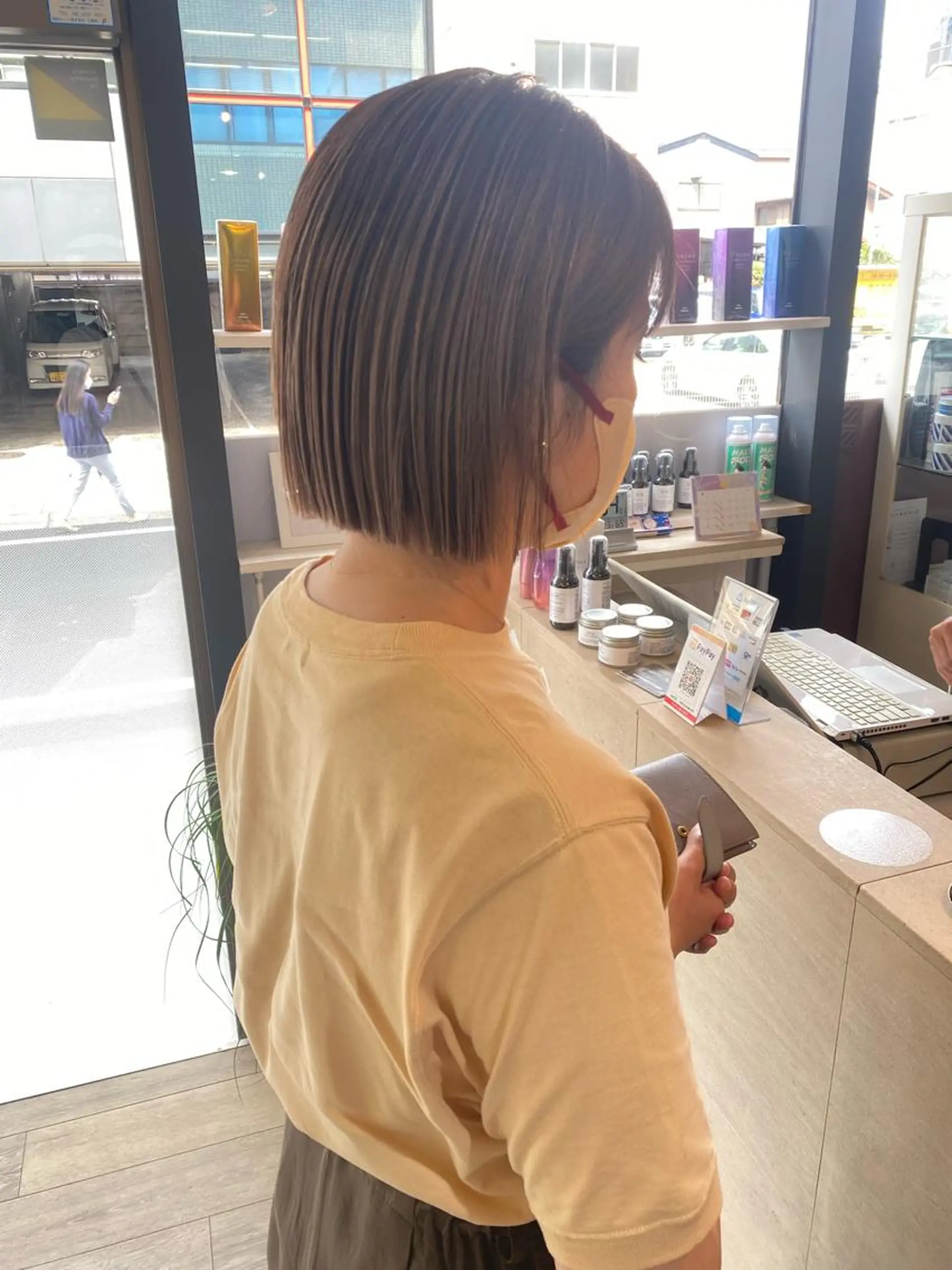 ショート カット ヘアカラー maeda yumiのヘアスタイル