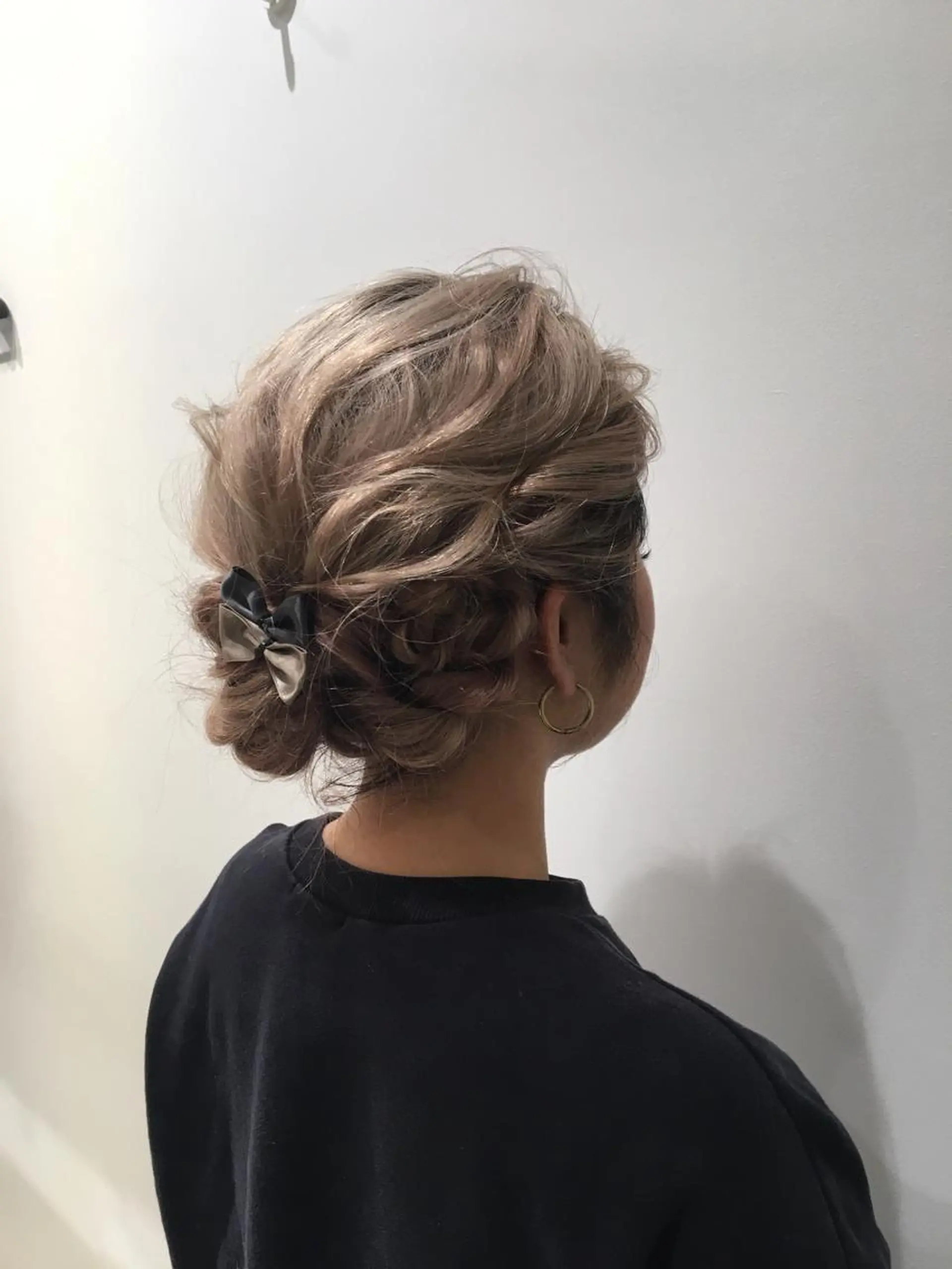 ロング カラー ヘアアレンジ たなか ちあきのヘアスタイル