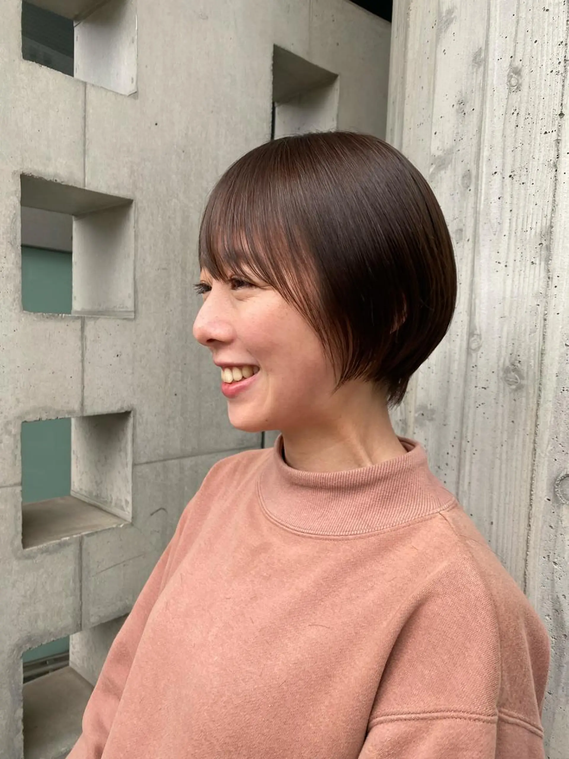 ショート カラー Leverage New York所属・小滝 楓のヘアスタイル
