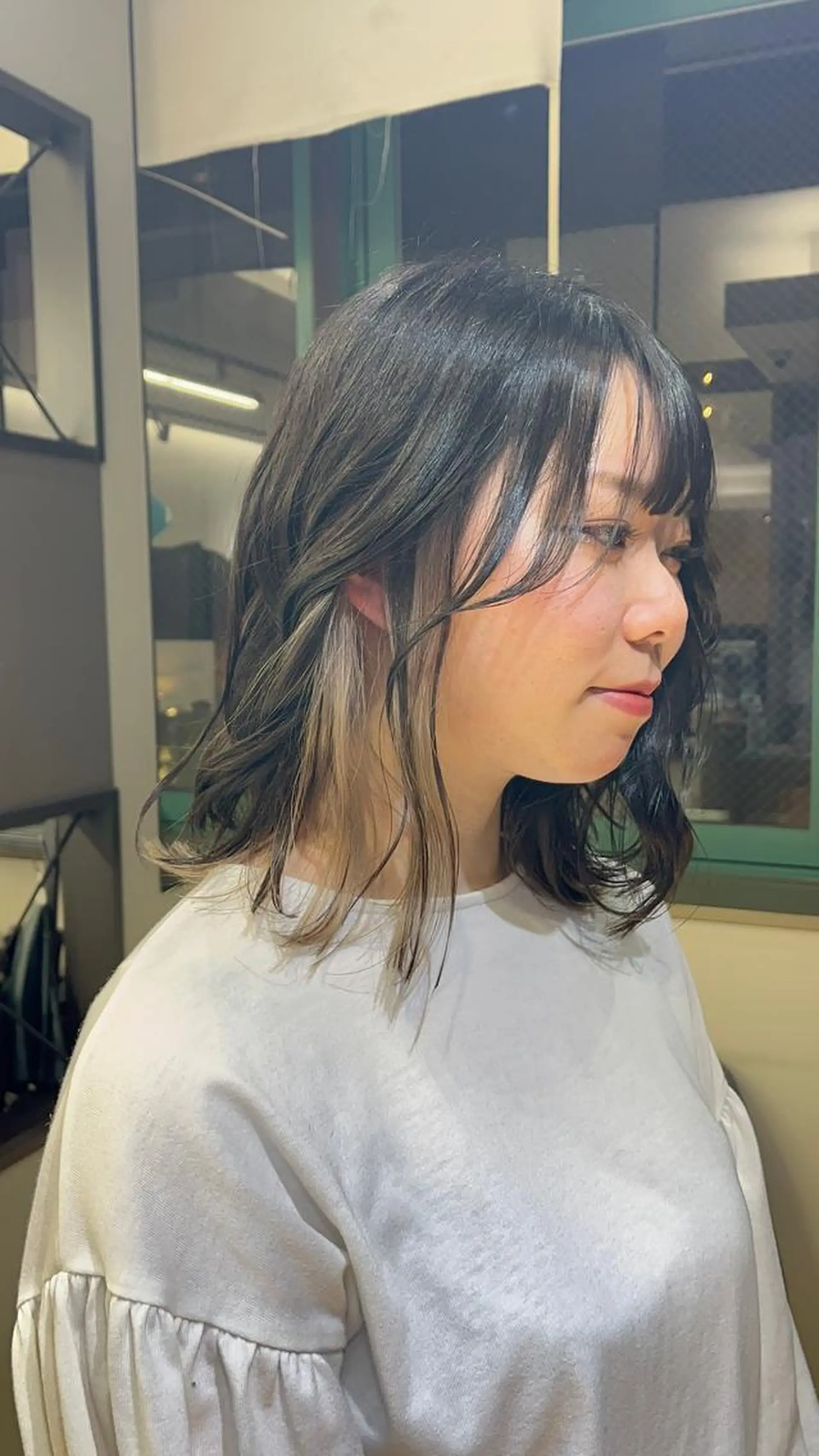 カラー dao/ミルクティー /ブラウン/ブロンドのヘアスタイル