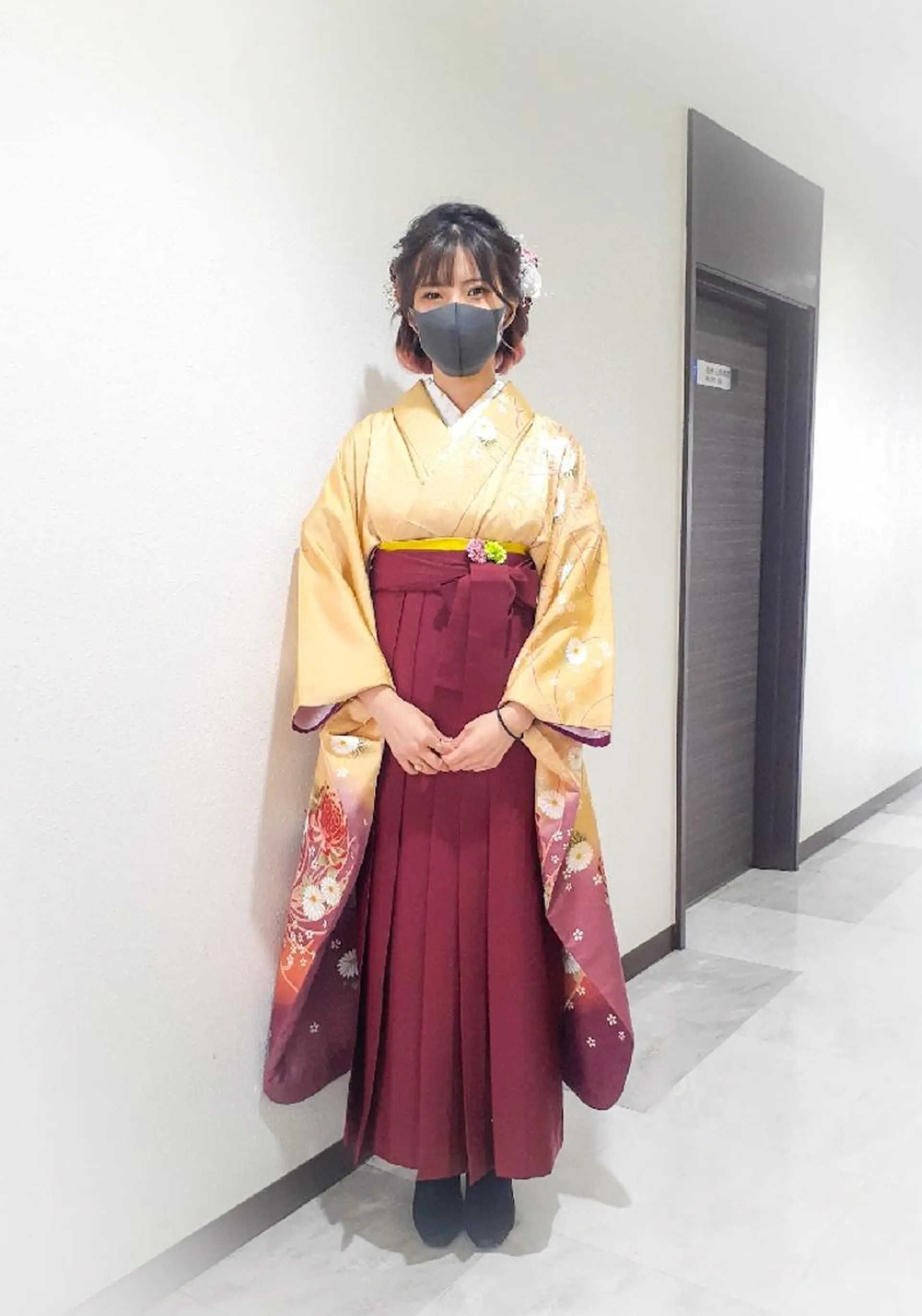 セミロング ヘアアレンジ 着付け Hair&Make Delight*のヘアスタイル