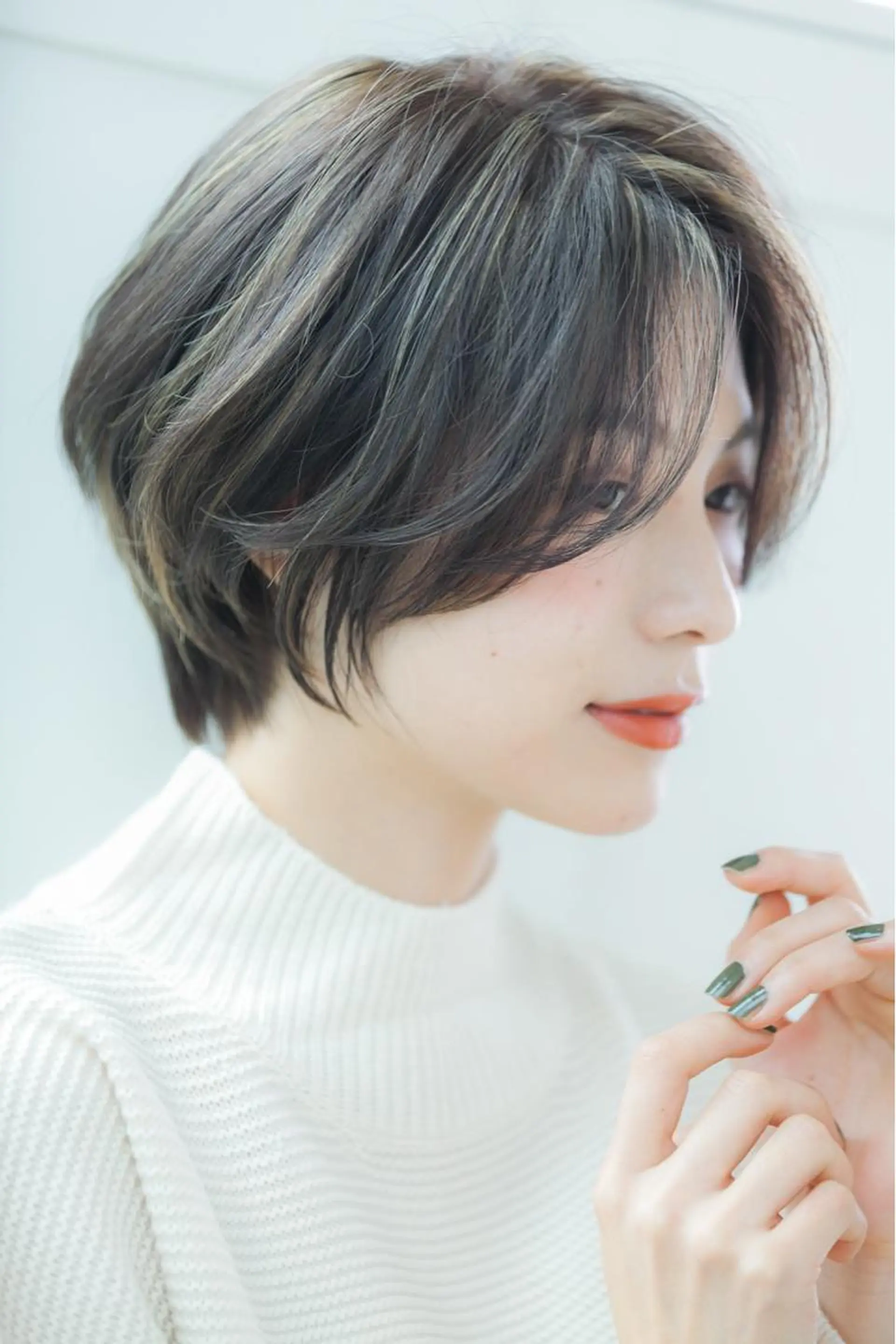 ショート カラー イルミナカラー Laf.【ラフ］北坂戸駅前所属・🌈New Open Laf.🌈奥居伸輔のヘアスタイル