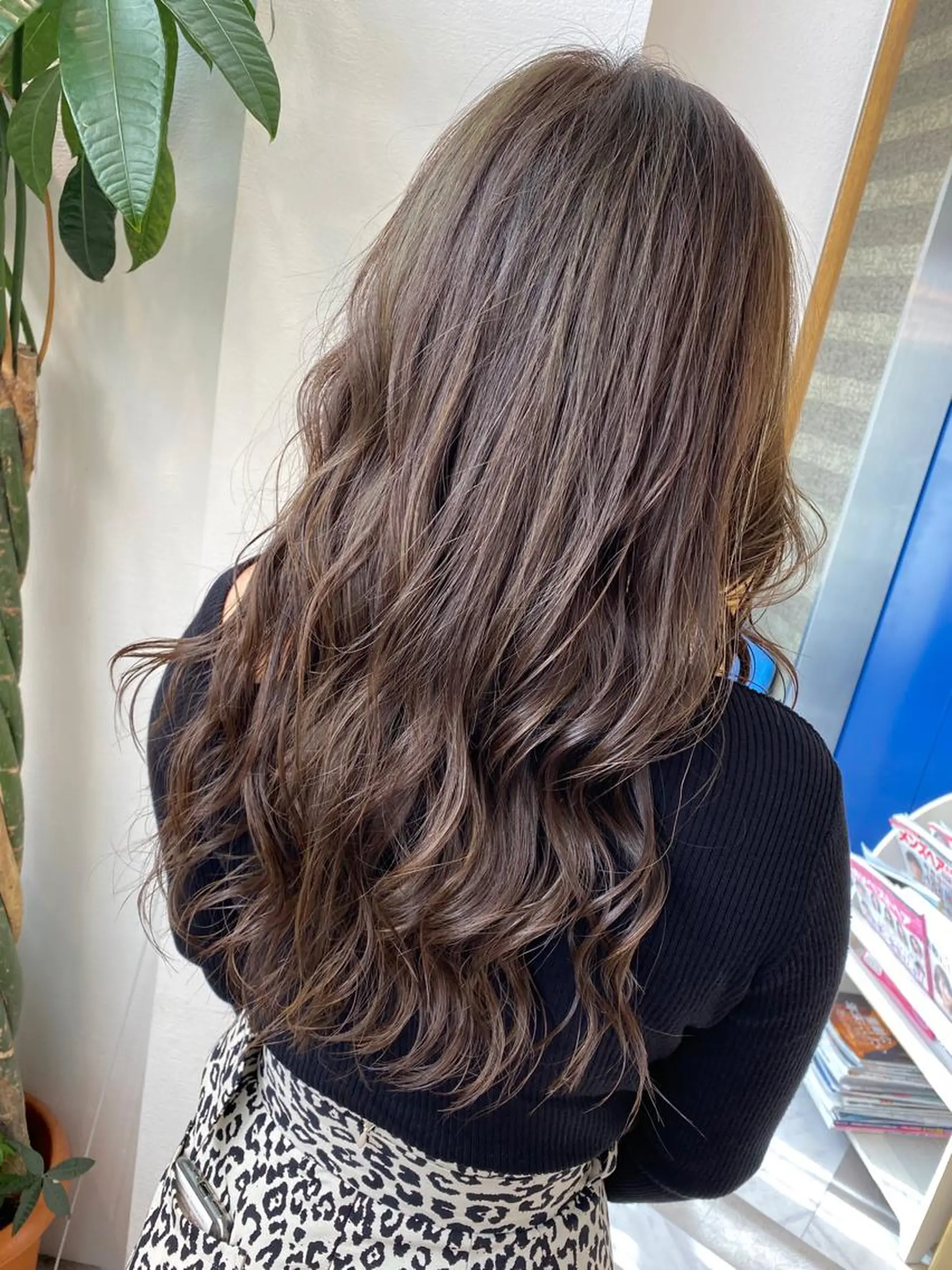 ロング レイヤーカット /透明感カラー西田のヘアスタイル