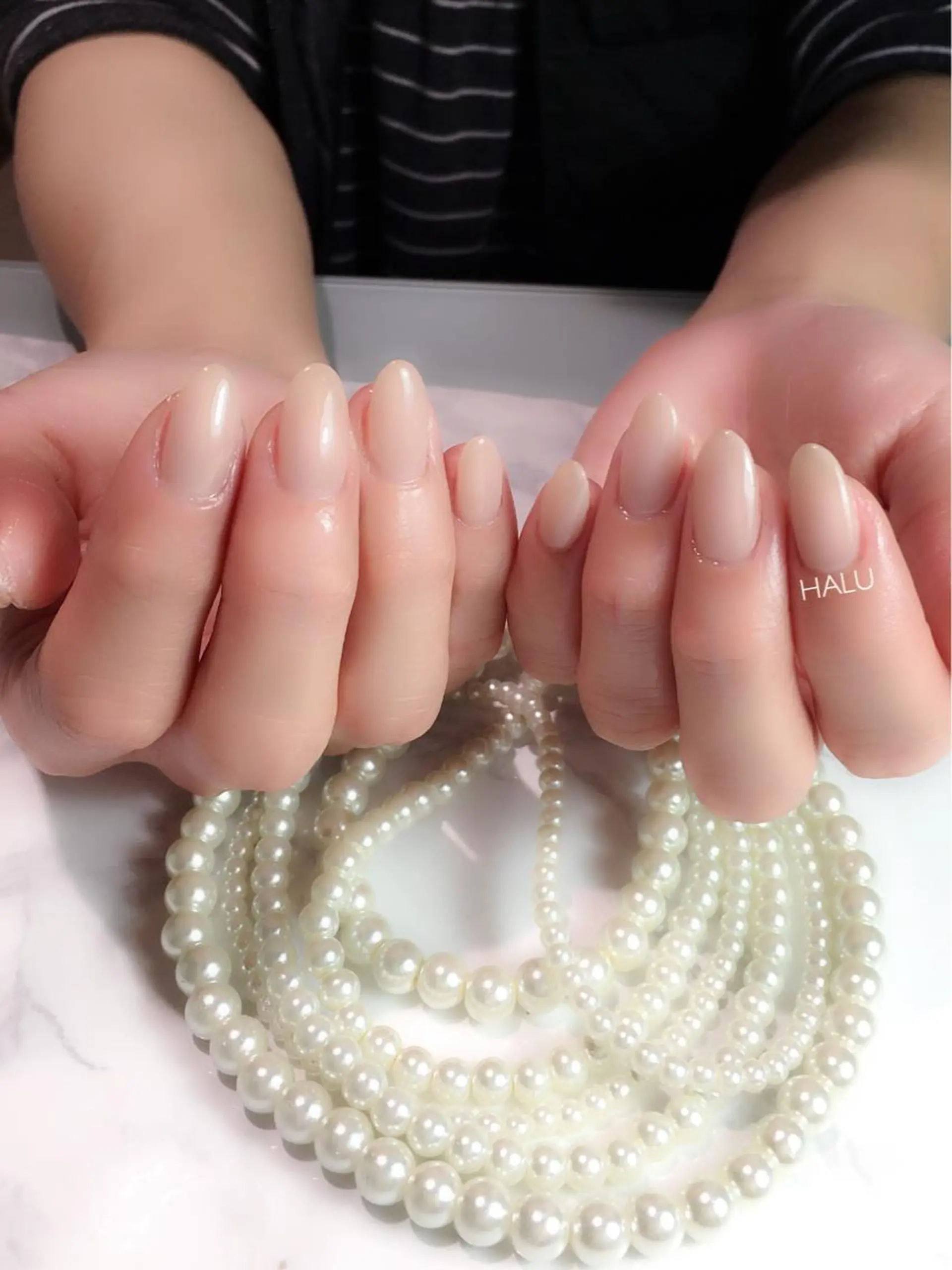 ネイル シンプルネイル HALU ハルのネイルデザイン