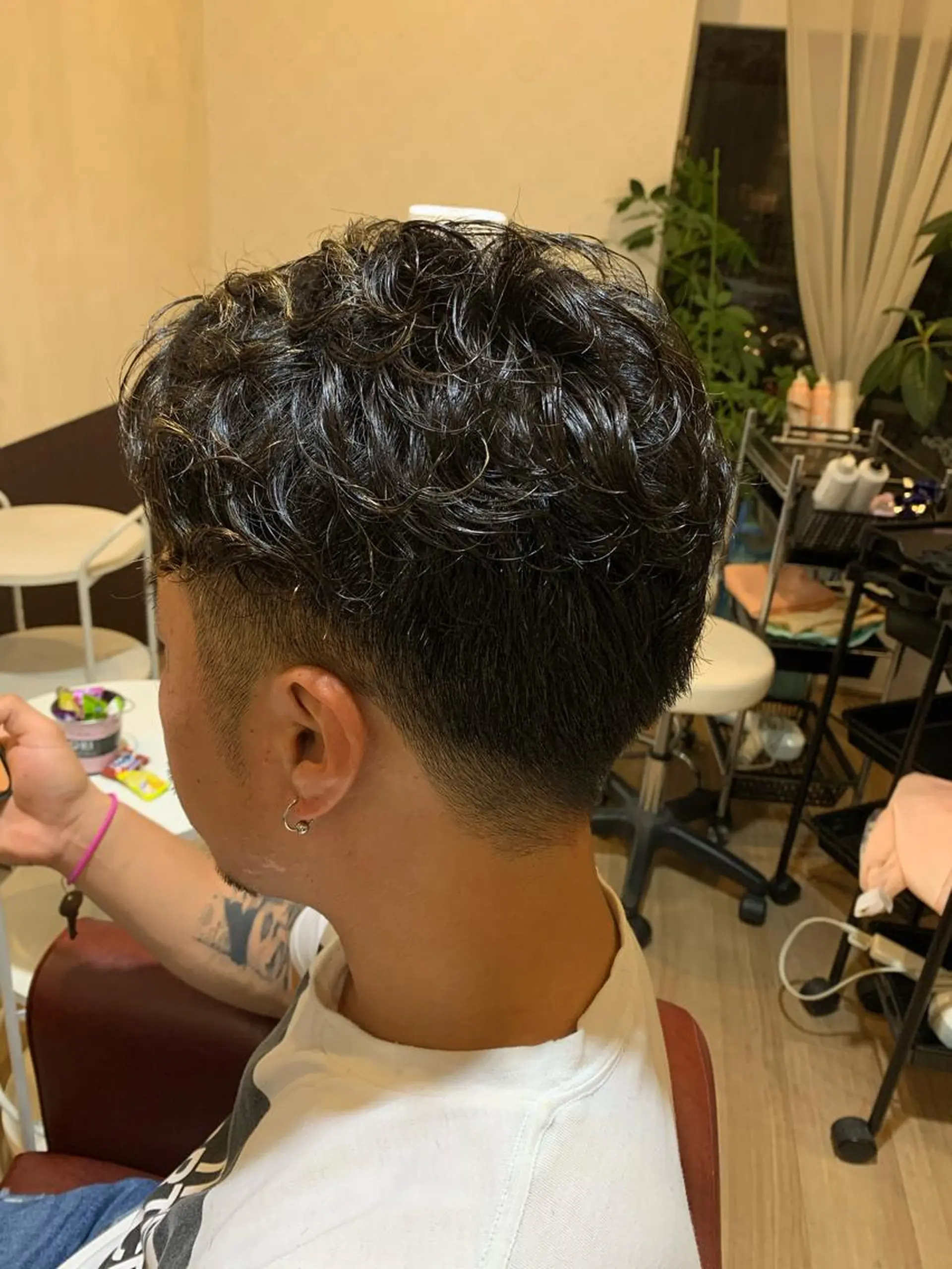 ショート パーマ メンズ hair & spa Nalu所属・hair & spa Naluのヘアスタイル