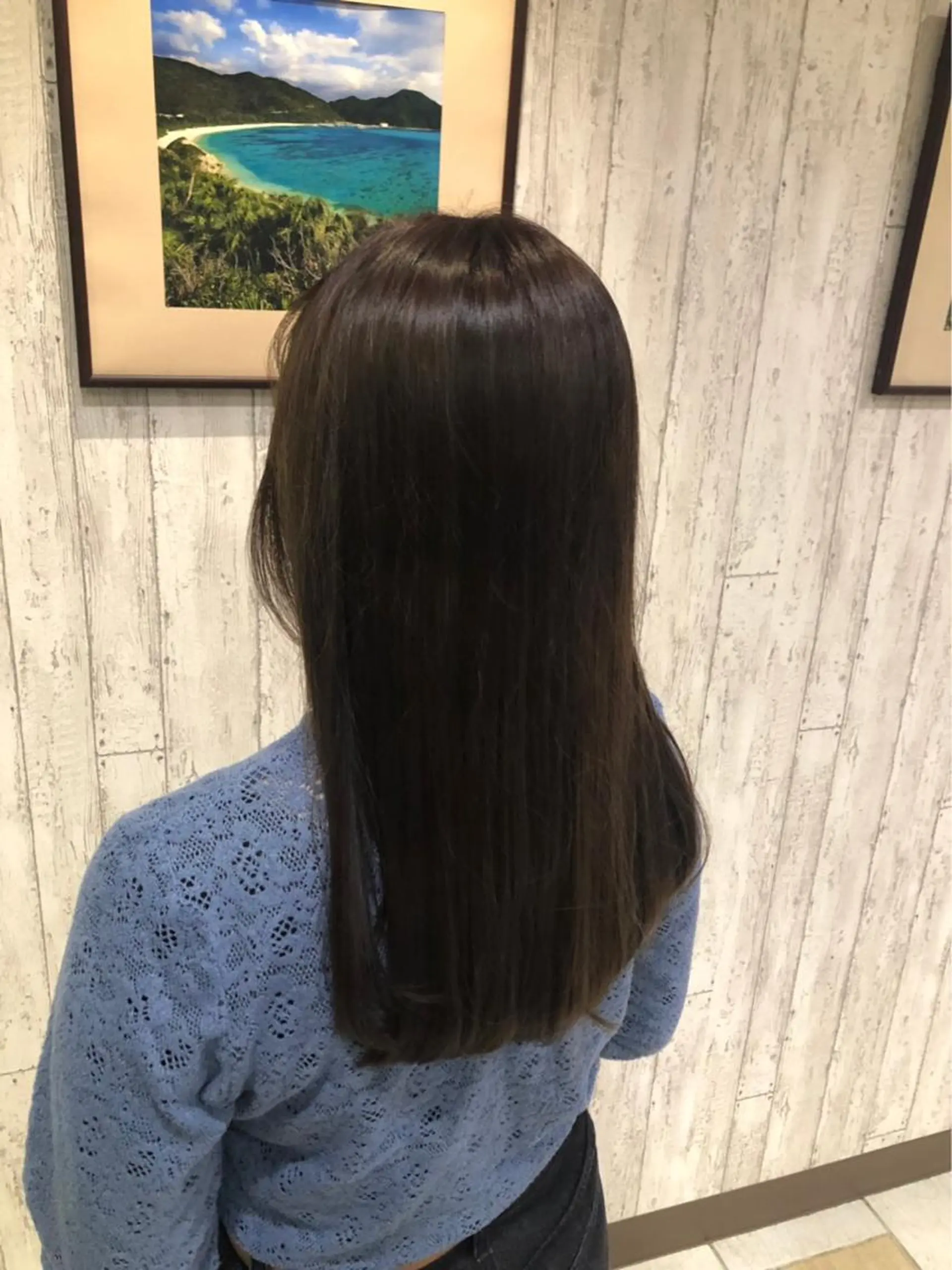 ロング カラー カット ヘアカラー トリートメント 🦋店長🦋 ほんさわ みずきのヘアスタイル