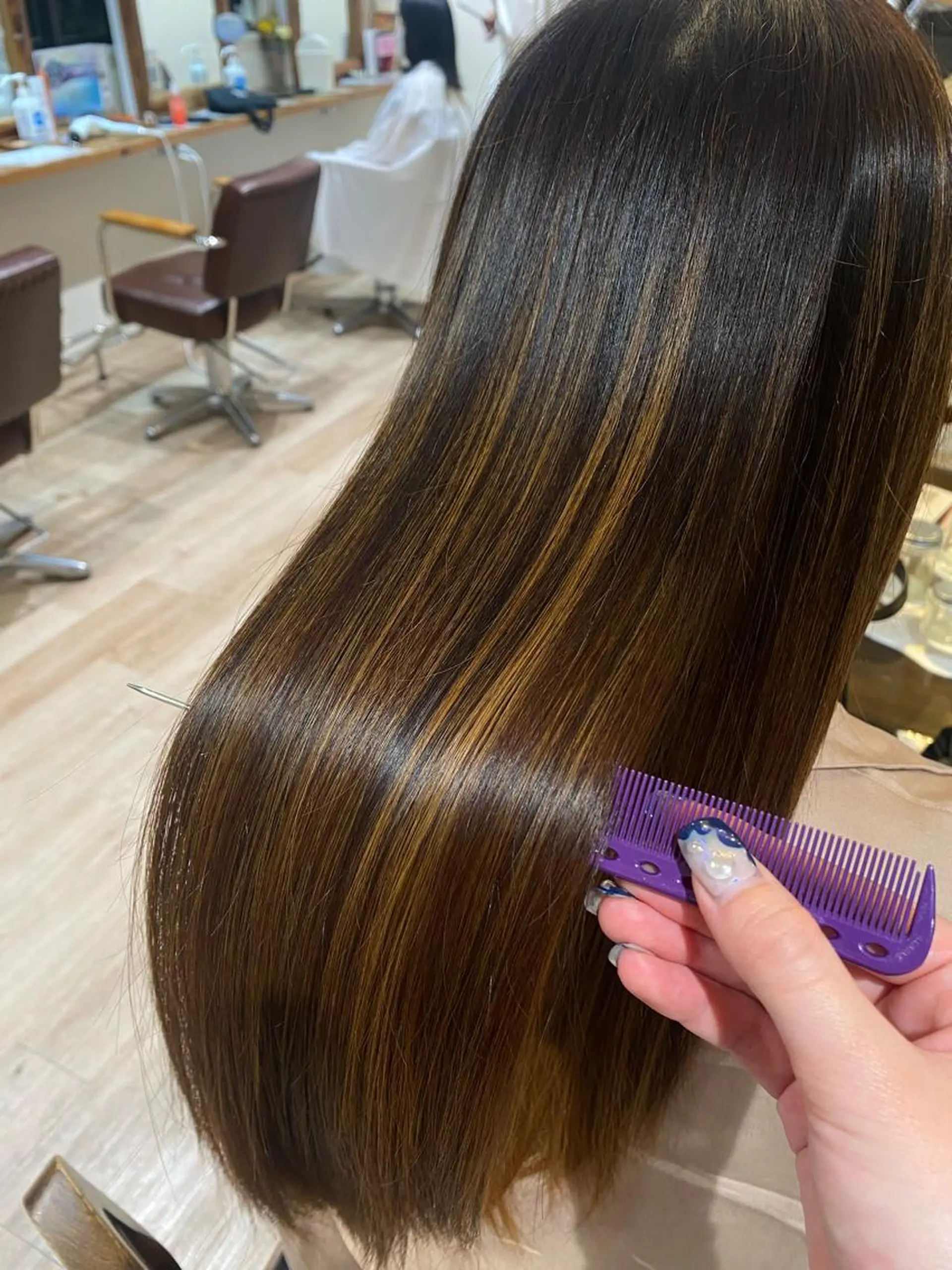 ロング niconail 千歳烏山店所属・niconail 🧣ayu 📍烏山のネイルデザイン