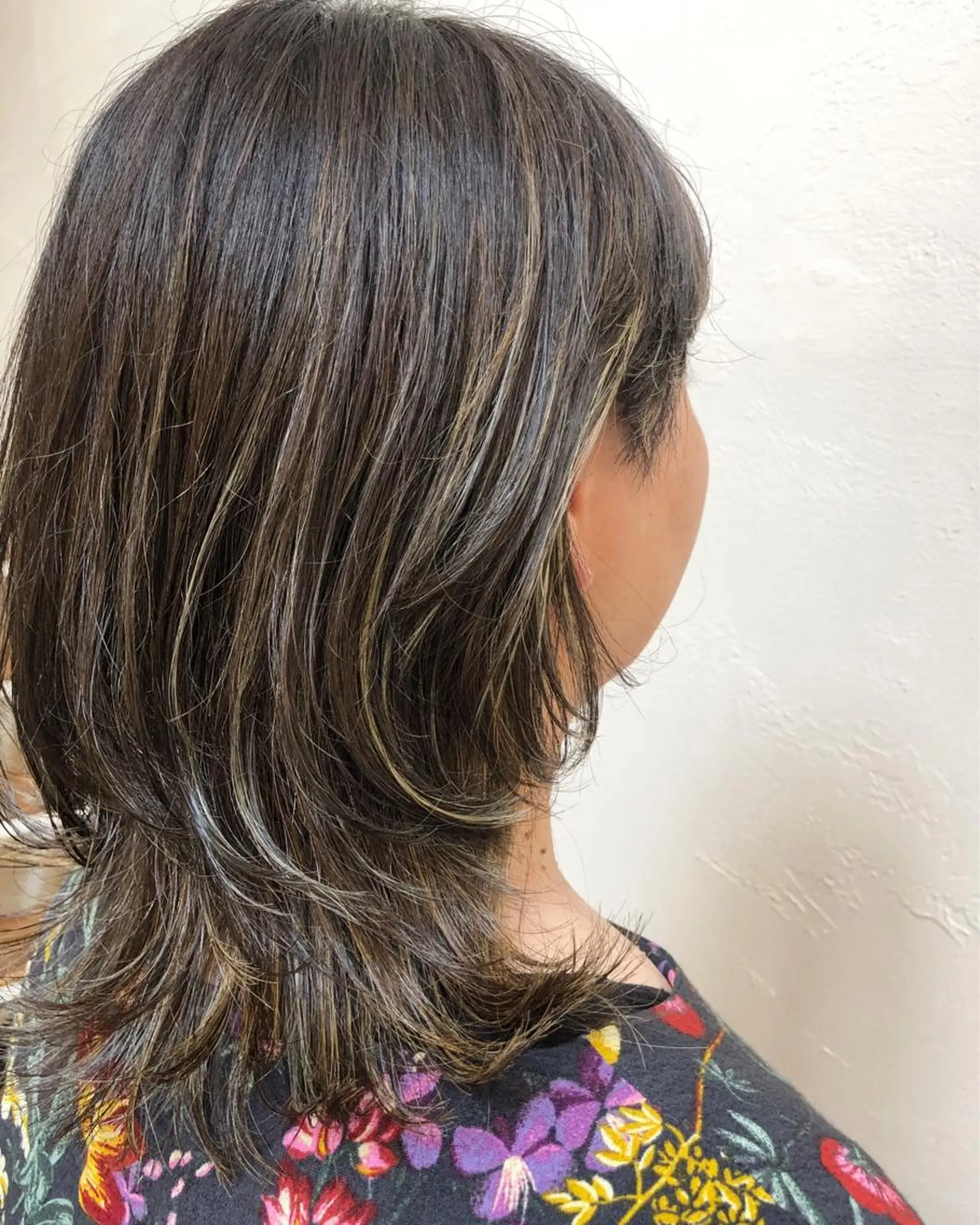 ミディアム カラー ハイライトカラー ハイライト luve heart's And Be  minamisemba所属・脇坂 佳世の眉毛・アイブロウイメージ