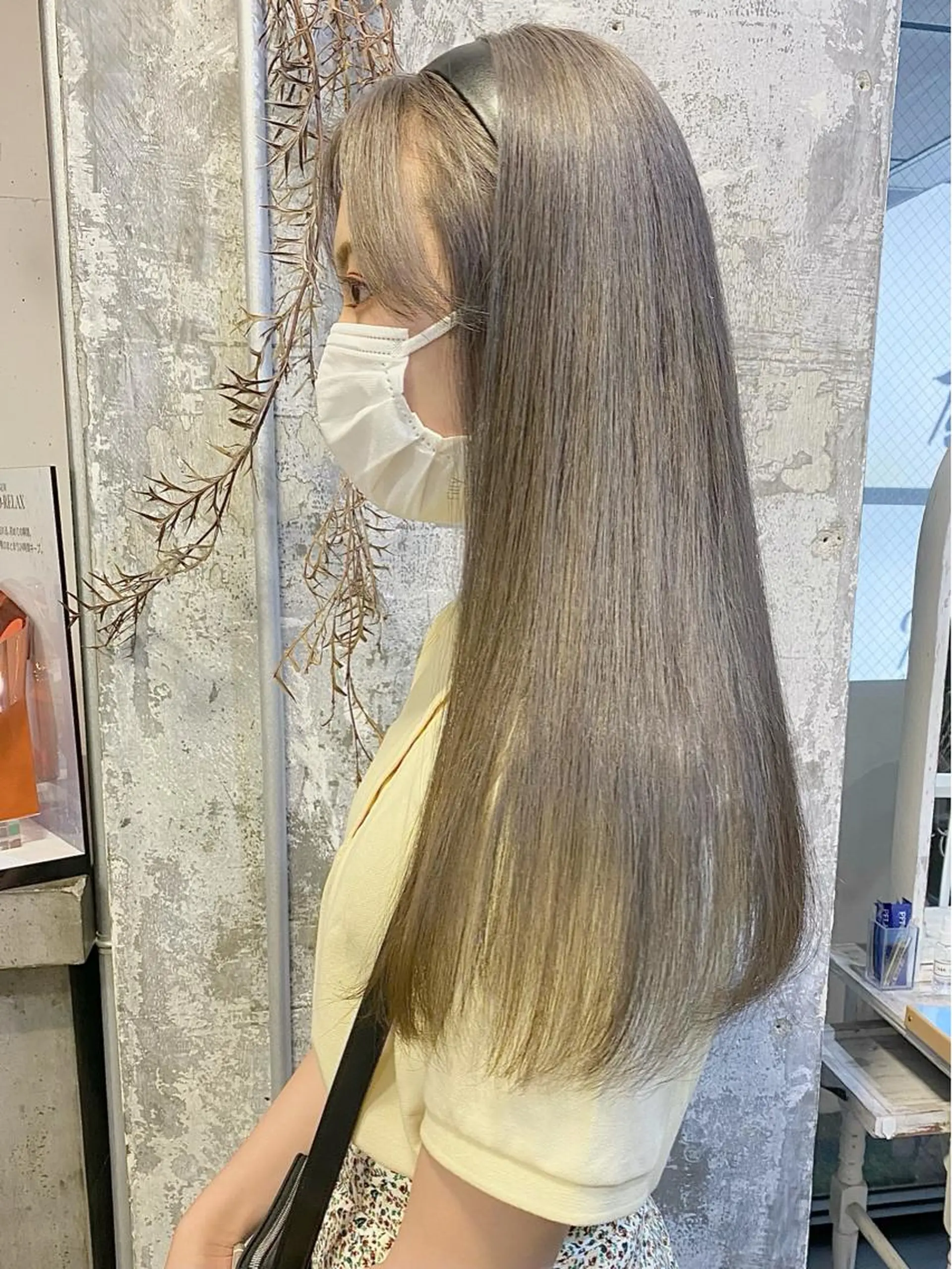 ロング カラー Piaコータロー ハイトーン&‪ボブのヘアスタイル