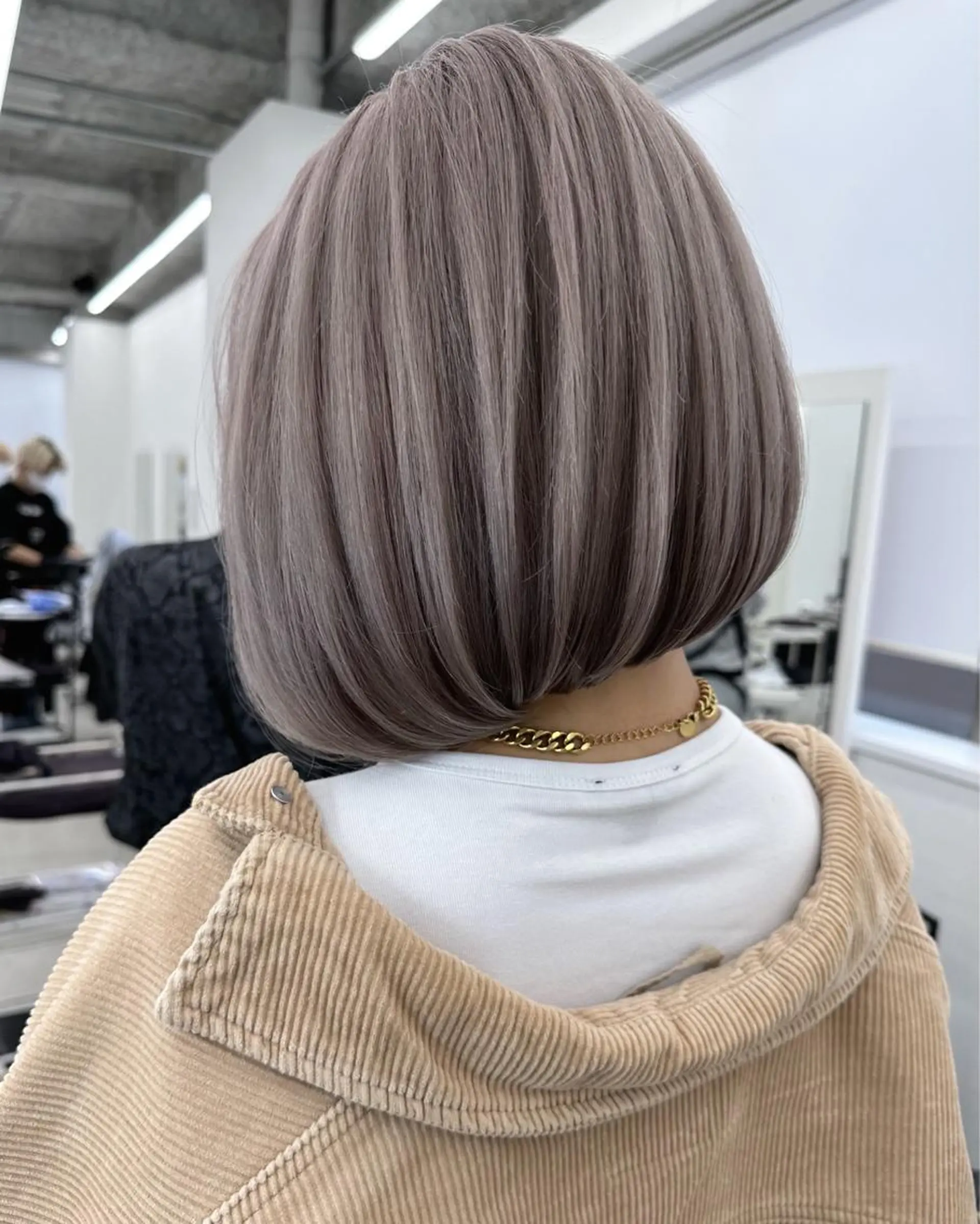 ミディアム LINOET名古屋所属・ダブルカラー🩶上村 純妃🩶名駅徒歩5分のヘアスタイル