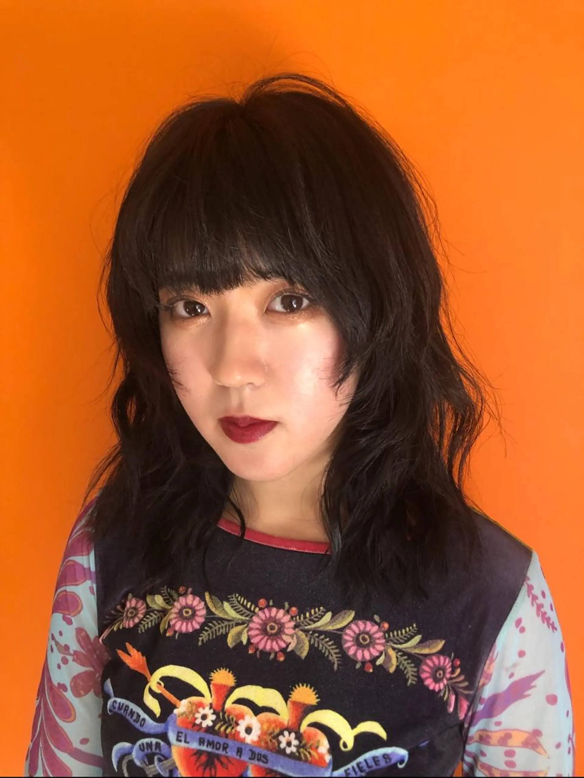 セミロング カラー yuuna/ ハッシュカット🎀のヘアスタイル