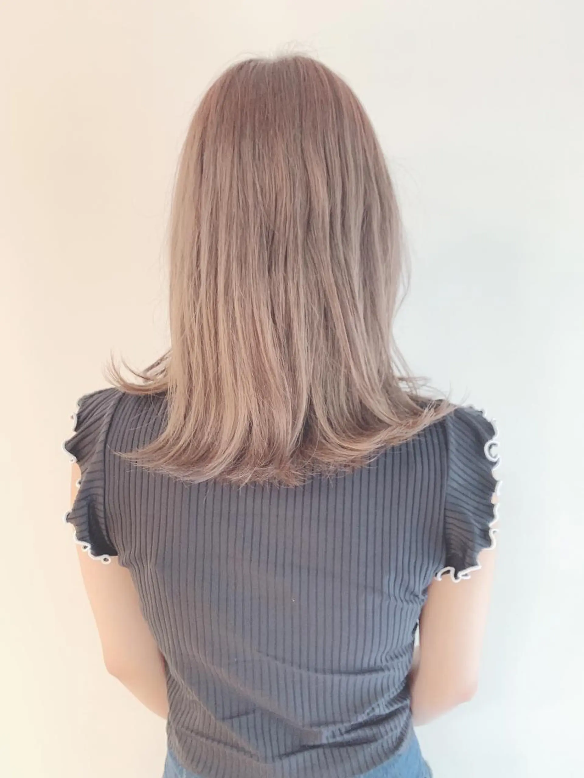 ミディアム カラー ヘアカラー トリートメント なりたいが叶う ながしまじゅんきのヘアスタイル