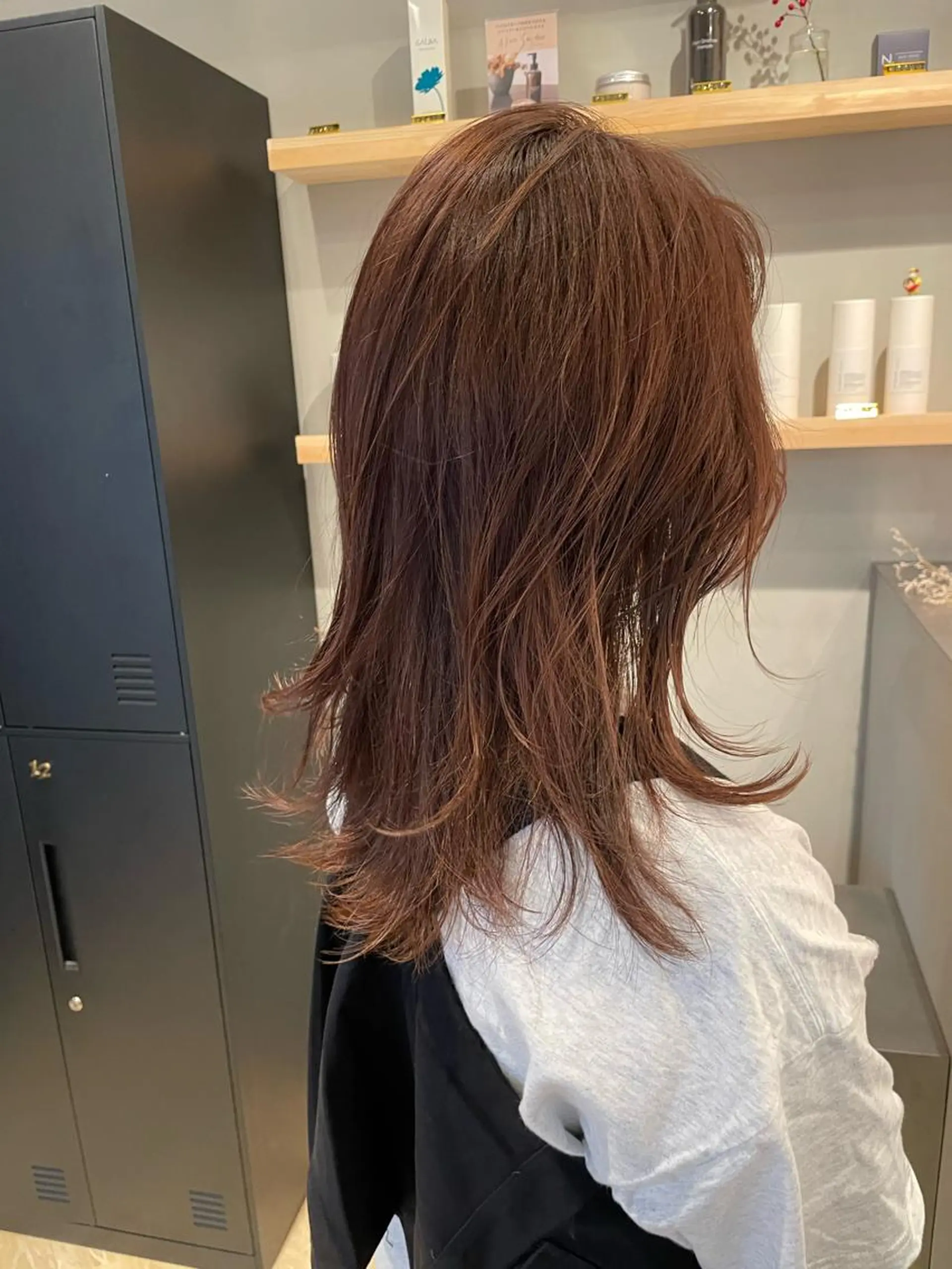 セミロング カラー カット ヘアカラー トリートメント SALOWIN下北沢所属・hazuki 🌝のヘアスタイル