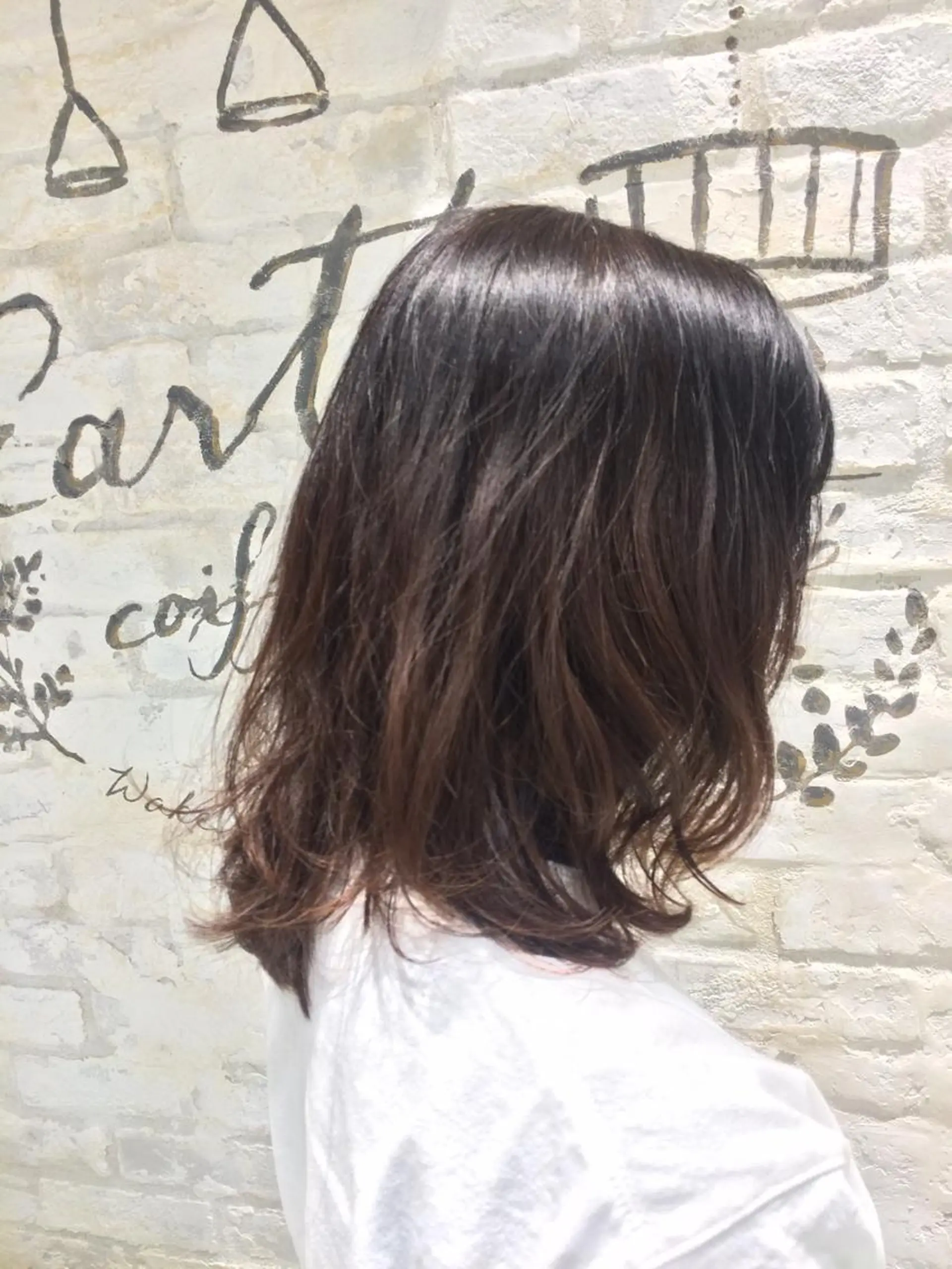 ミディアム Kobayashi ハイライト/ショートのヘアスタイル