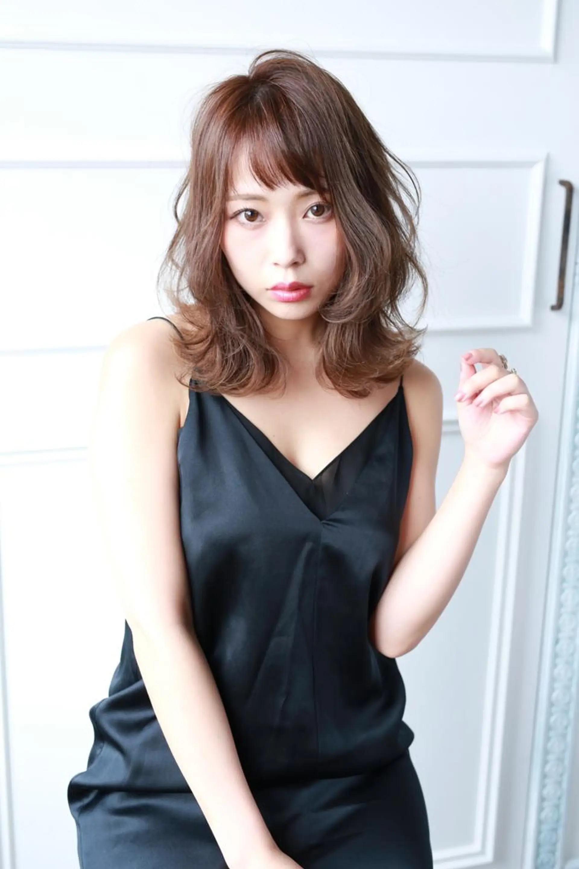 ミディアム 指名支持率NO.1 スタイリストのヘアスタイル