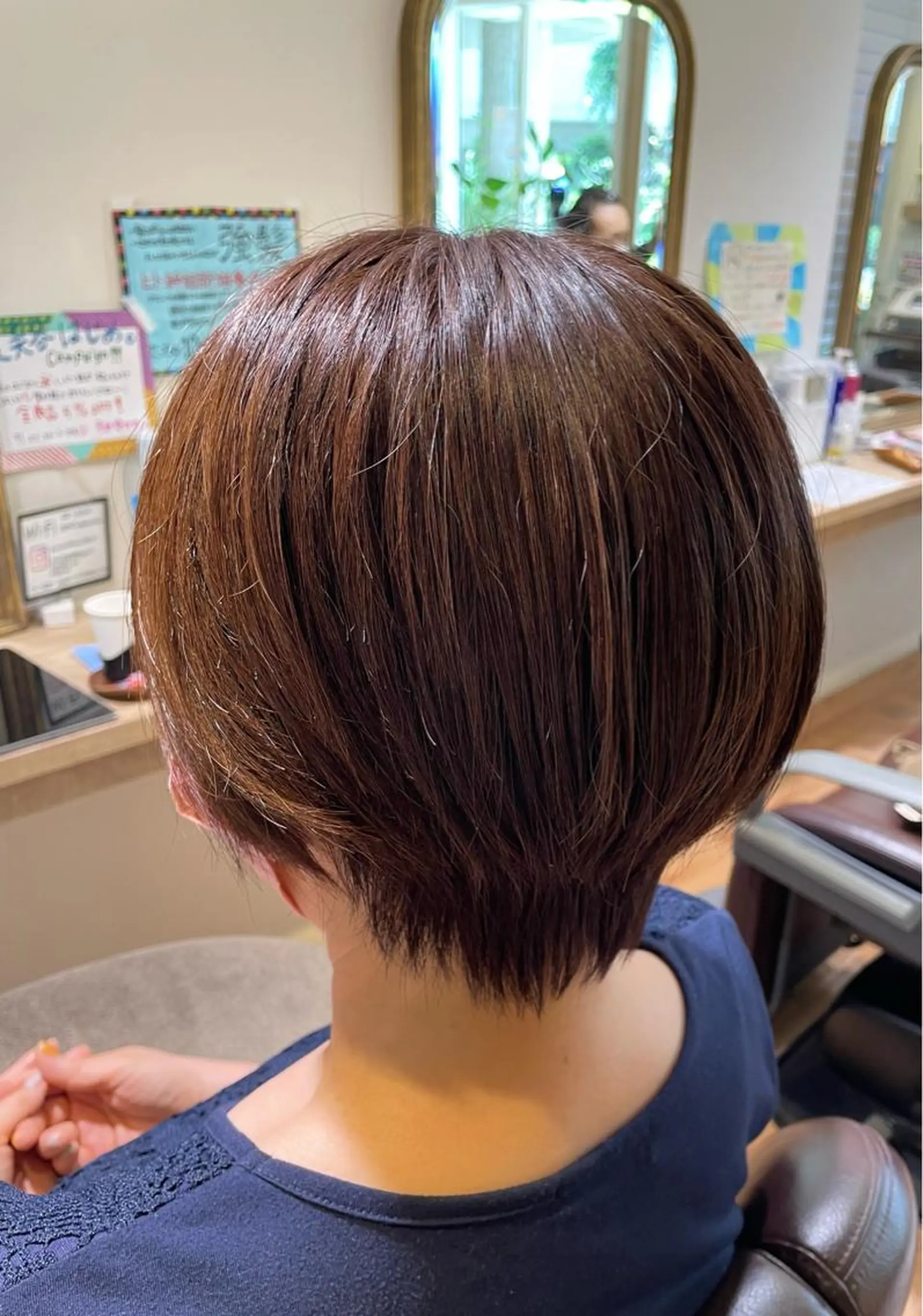 ショート カラー 🍀ヘアケア特化✨ ナカザワ/air店のヘアスタイル