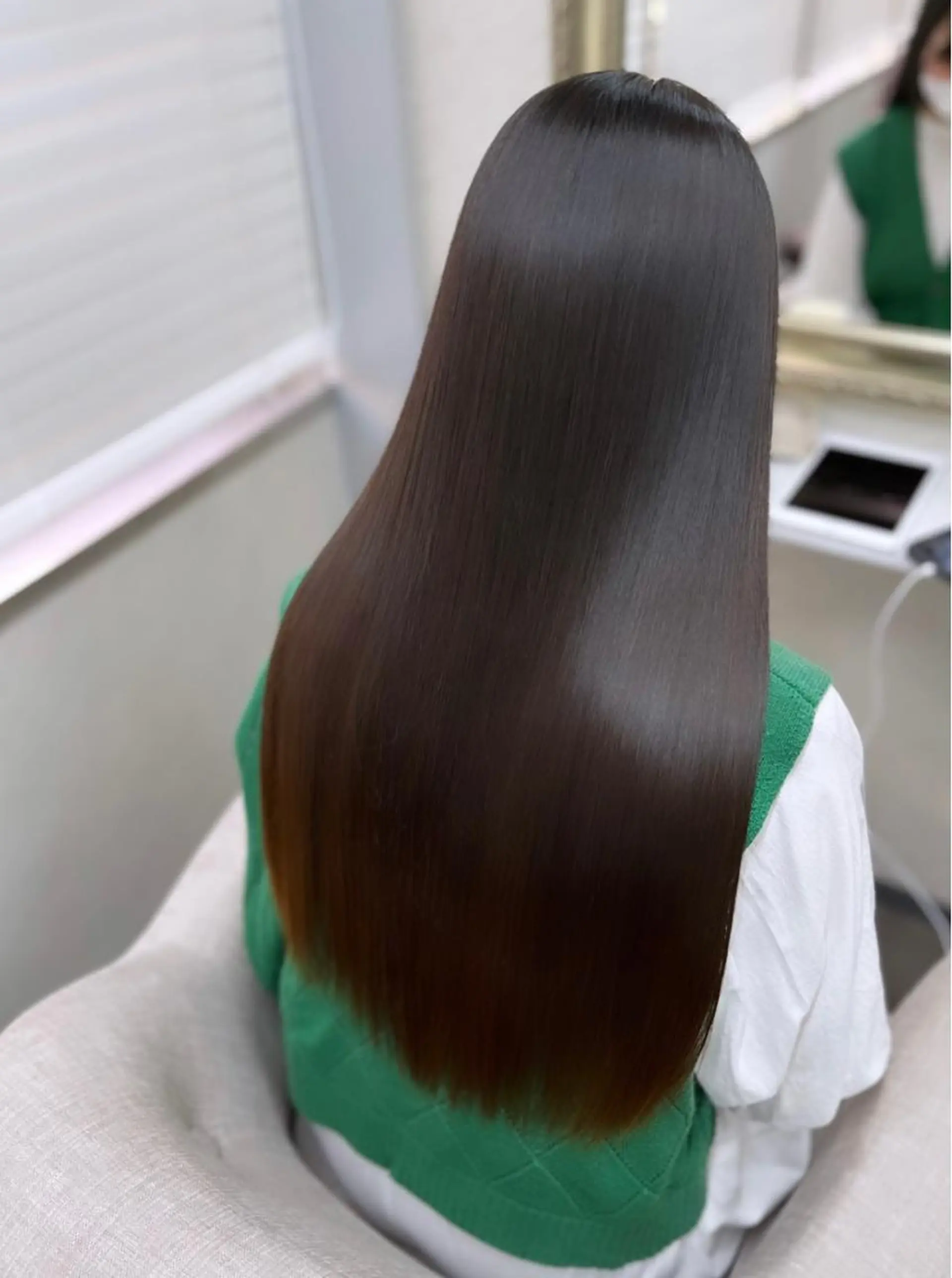 ロング 髪質改善 ロング 縮毛矯正 トリートメント トリートメント ヘッドスパ ヘアセット seta新宿所属・髪質改善/縮毛矯正 芹沢のヘアスタイル