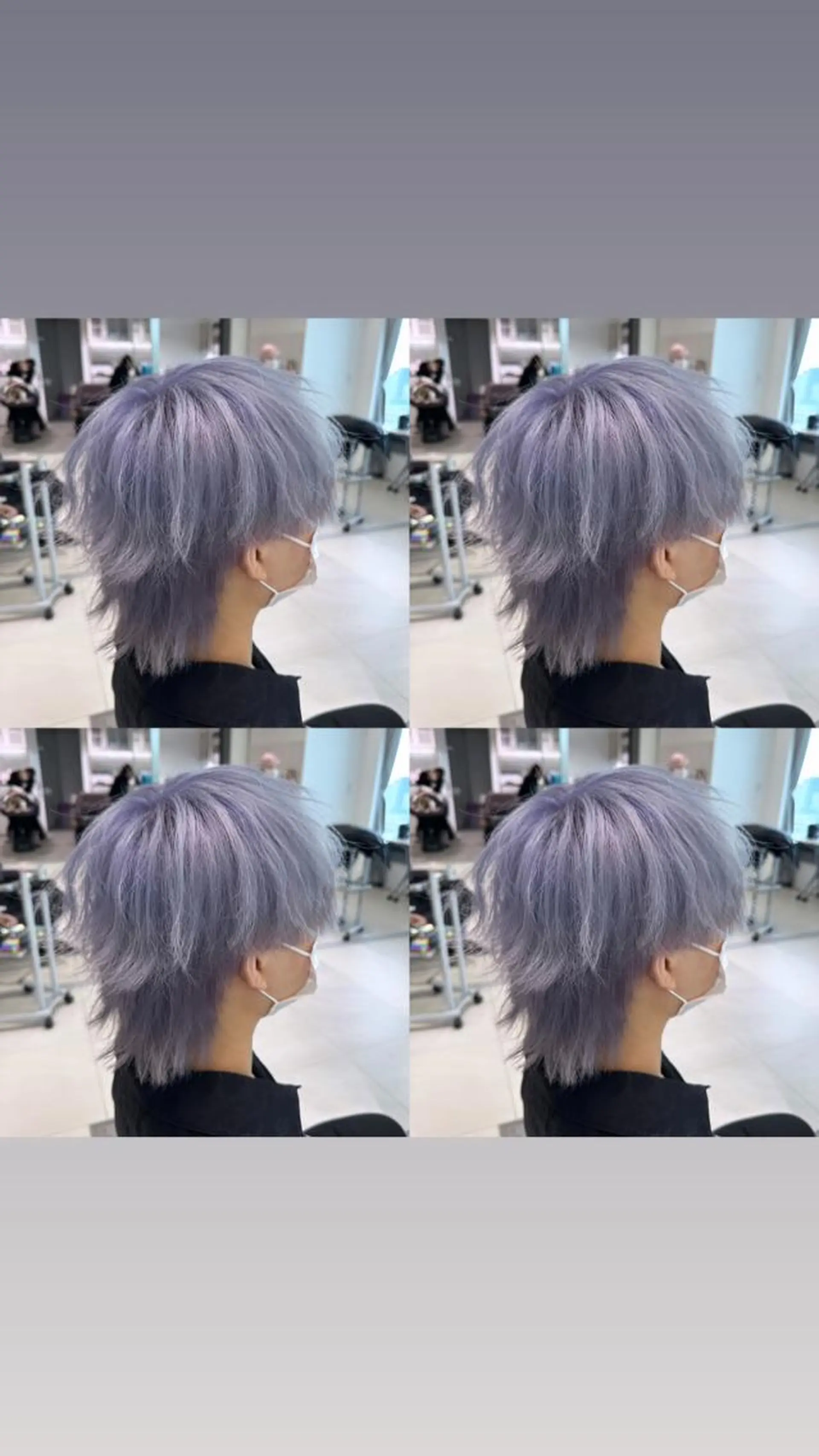 ショート カラー ヘアアレンジ メンズ 💎韓国レイヤー× 髪質改善 ゆうま💎のヘアスタイル