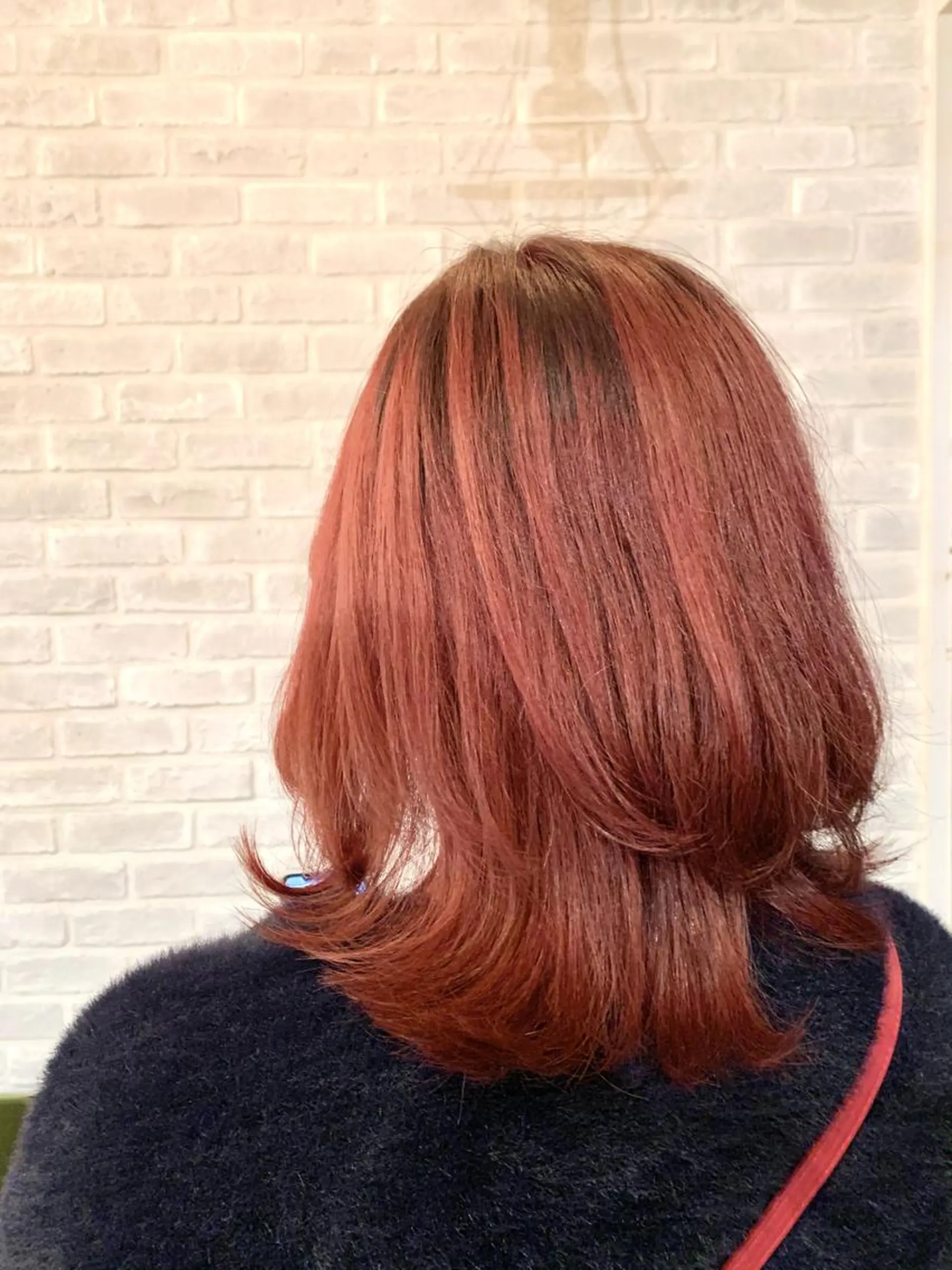 ミディアム カラー 若林 良のヘアスタイル