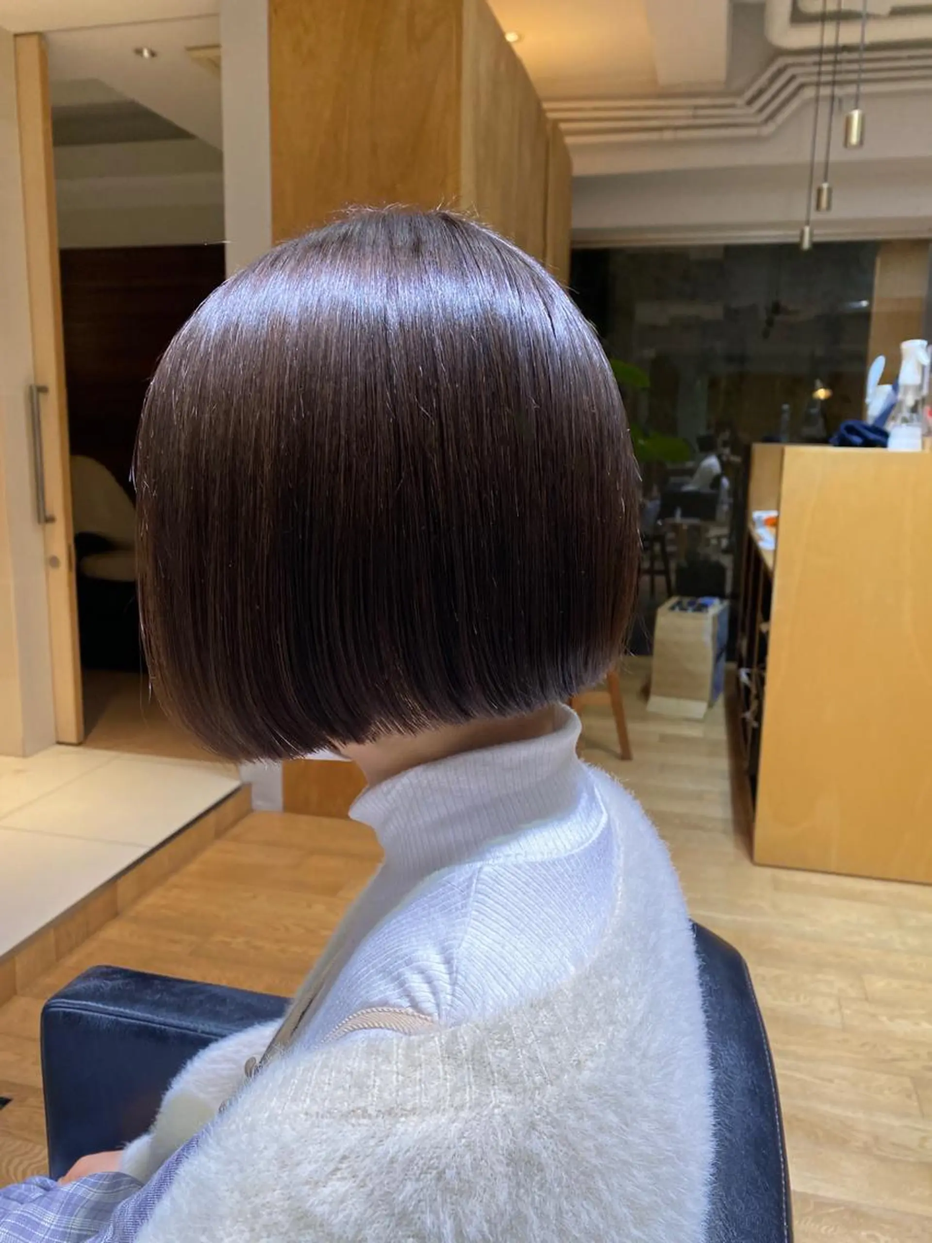 ショート ボブ なみまきパーマ/ボブ パーマ🌼杉田 萌恵のヘアスタイル