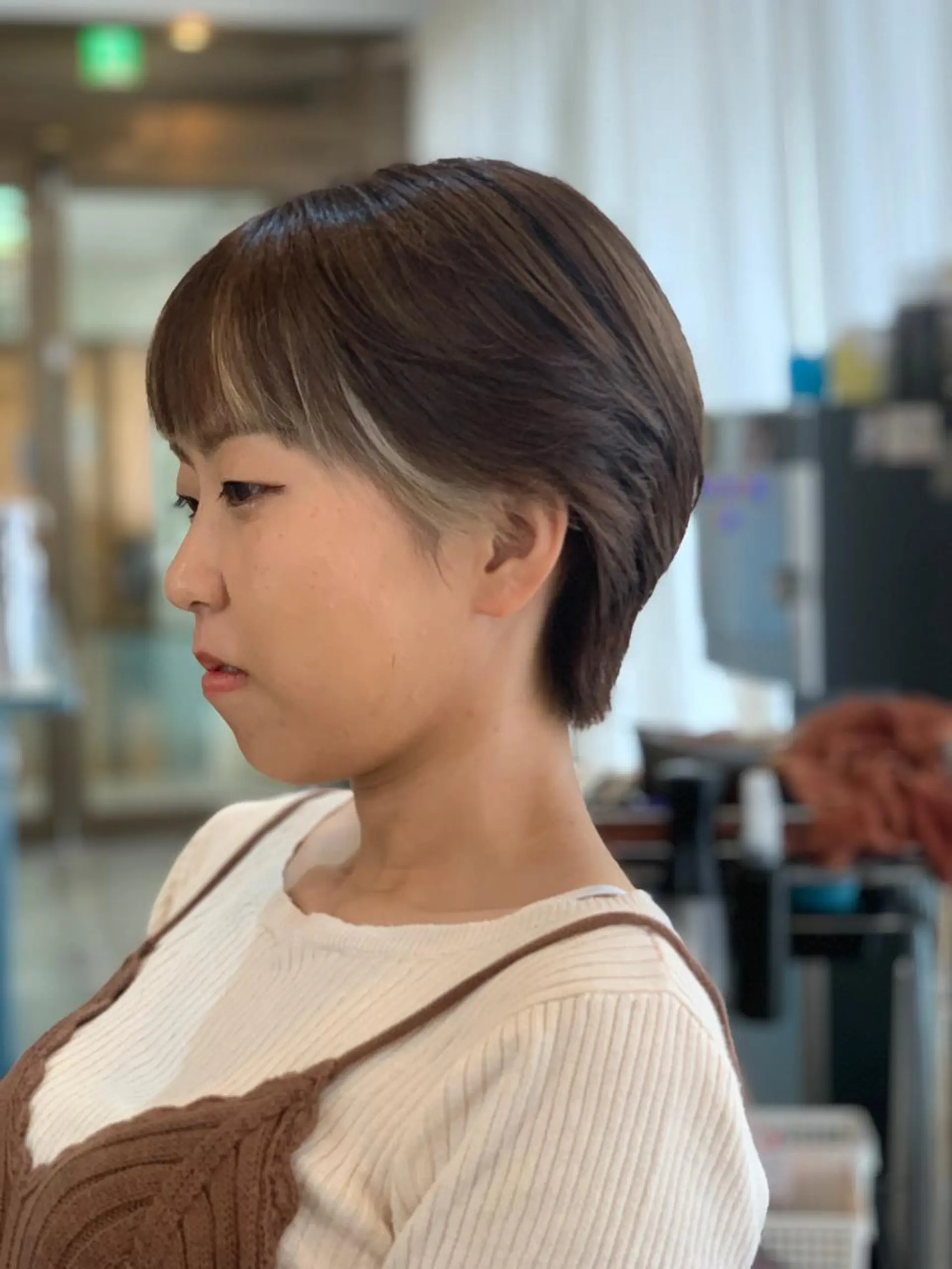 ショート カラー インナーカラー CECIL hair なんば店所属・メンズパーマ 艶髪☆店長☆有馬のヘアスタイル