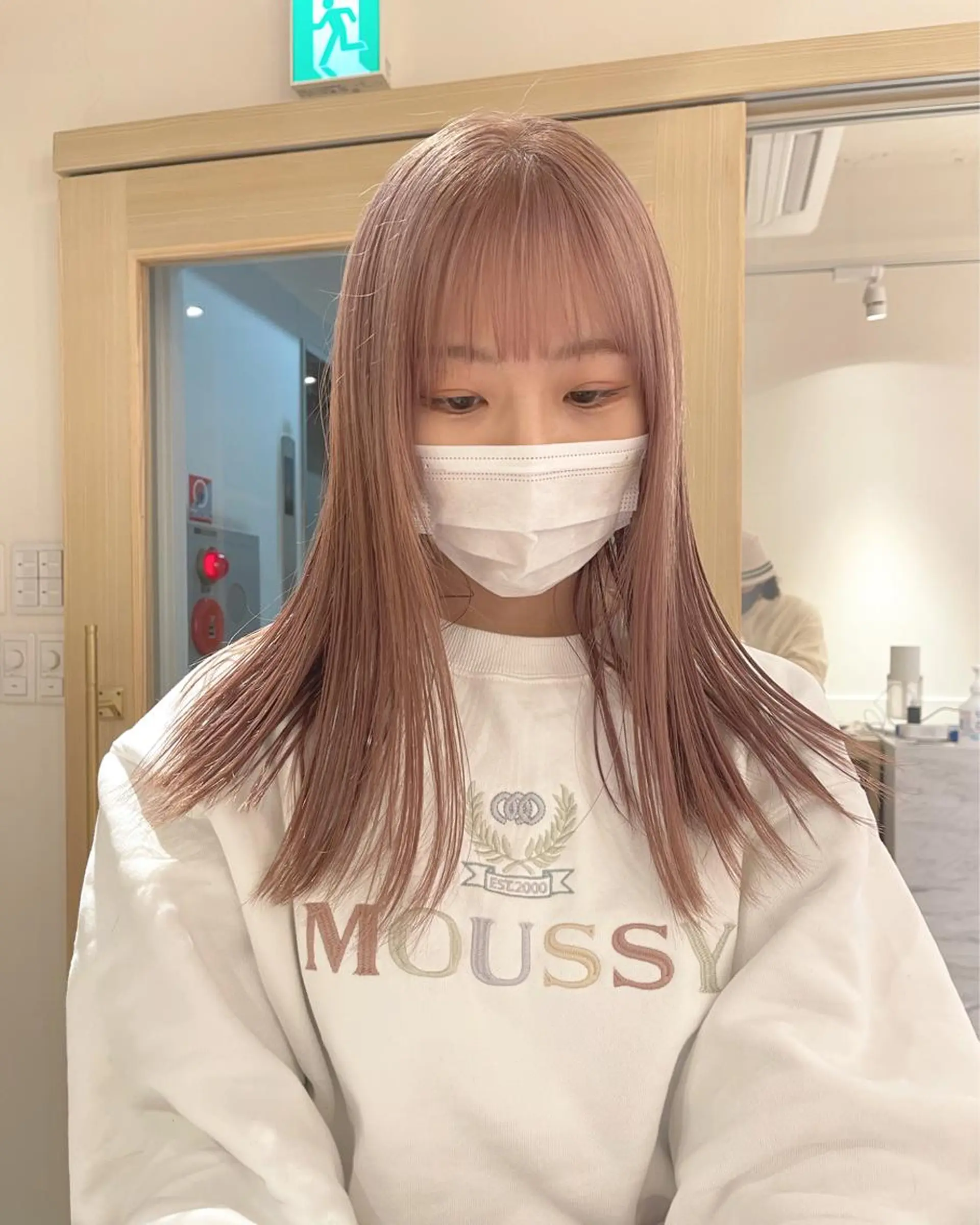 セミロング カラー カット ヘアカラー トリートメント PALAN K-Beauty SHINJUKU所属・“ミニモ最高評価獲得 “代表"Kohei"のヘアスタイル