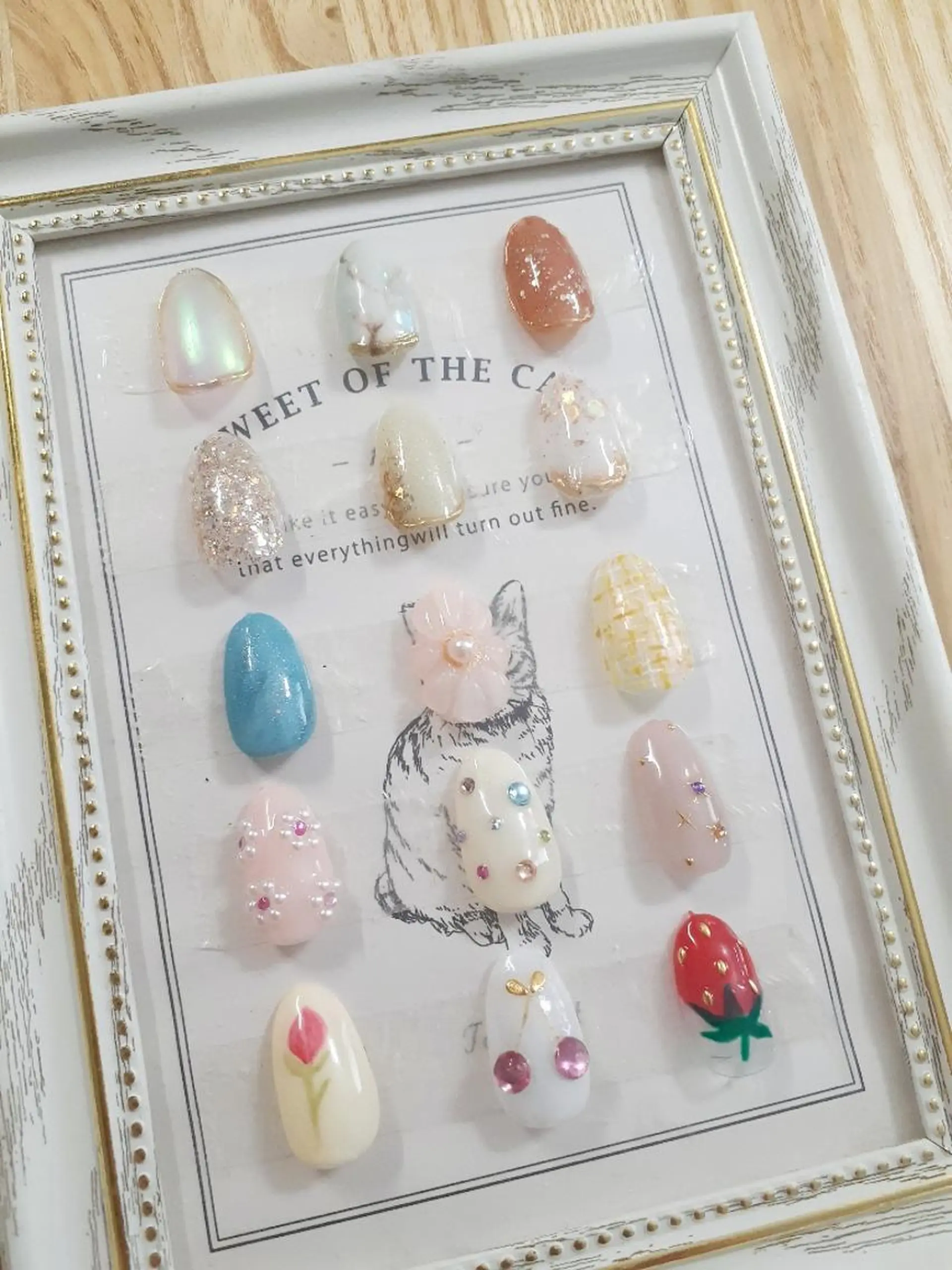 ネイル グラデーション ワンカラーネイル 鈴木 憂維のネイルデザイン