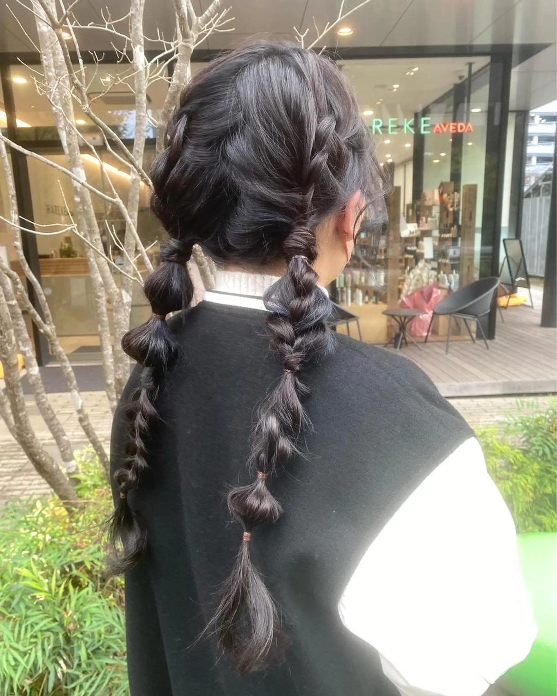 ロング カラー パーマ ヘアアレンジ 加藤 愛実のヘアスタイル