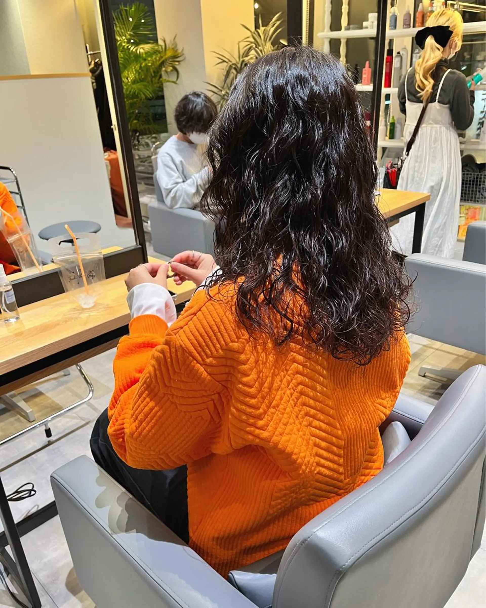 ロング パーマ ロング プードルパーマ スパイラルパーマ カット パーマ ショート/パーマ/ カラー/FUKOのヘアスタイル