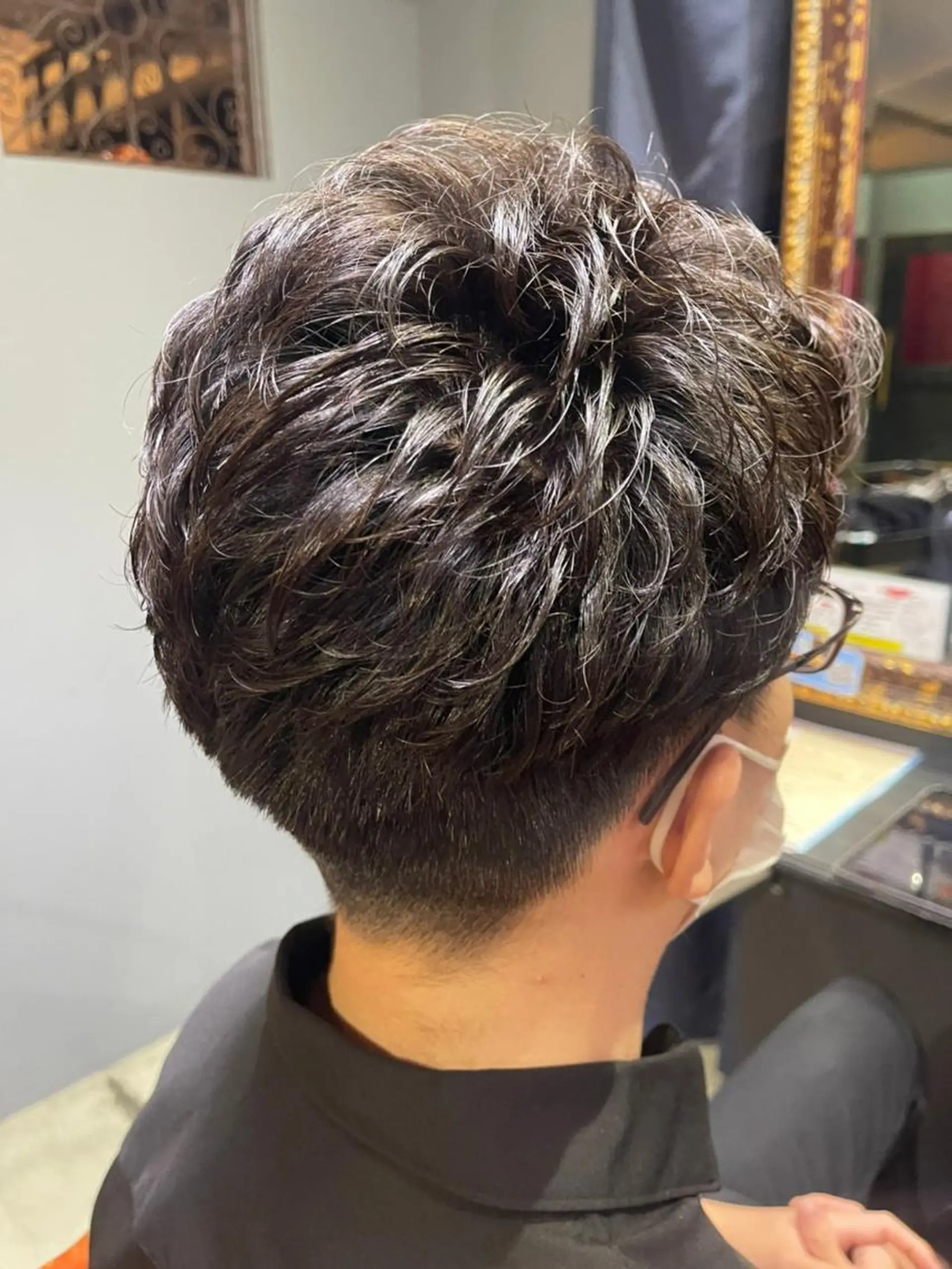 ショート カラー パーマ アディクシーカラー アッシュ バレイヤージュ ミストバング ブリーチ カット ヘアカラー 縮毛矯正 【N°deseo】 吉祥寺のヘアスタイル