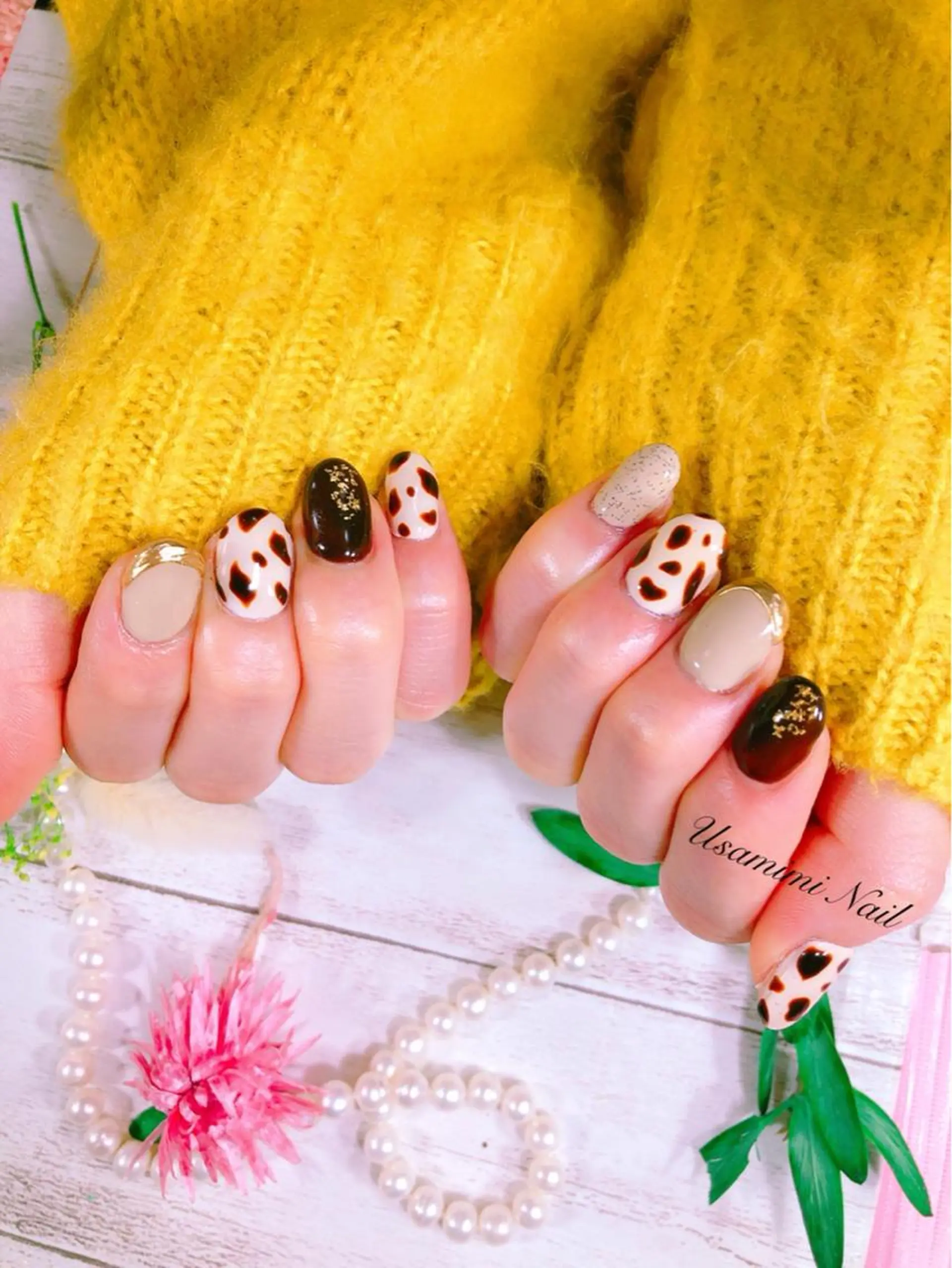 ネイル ハンドネイル USAMiMi 🐰💕のネイルデザイン