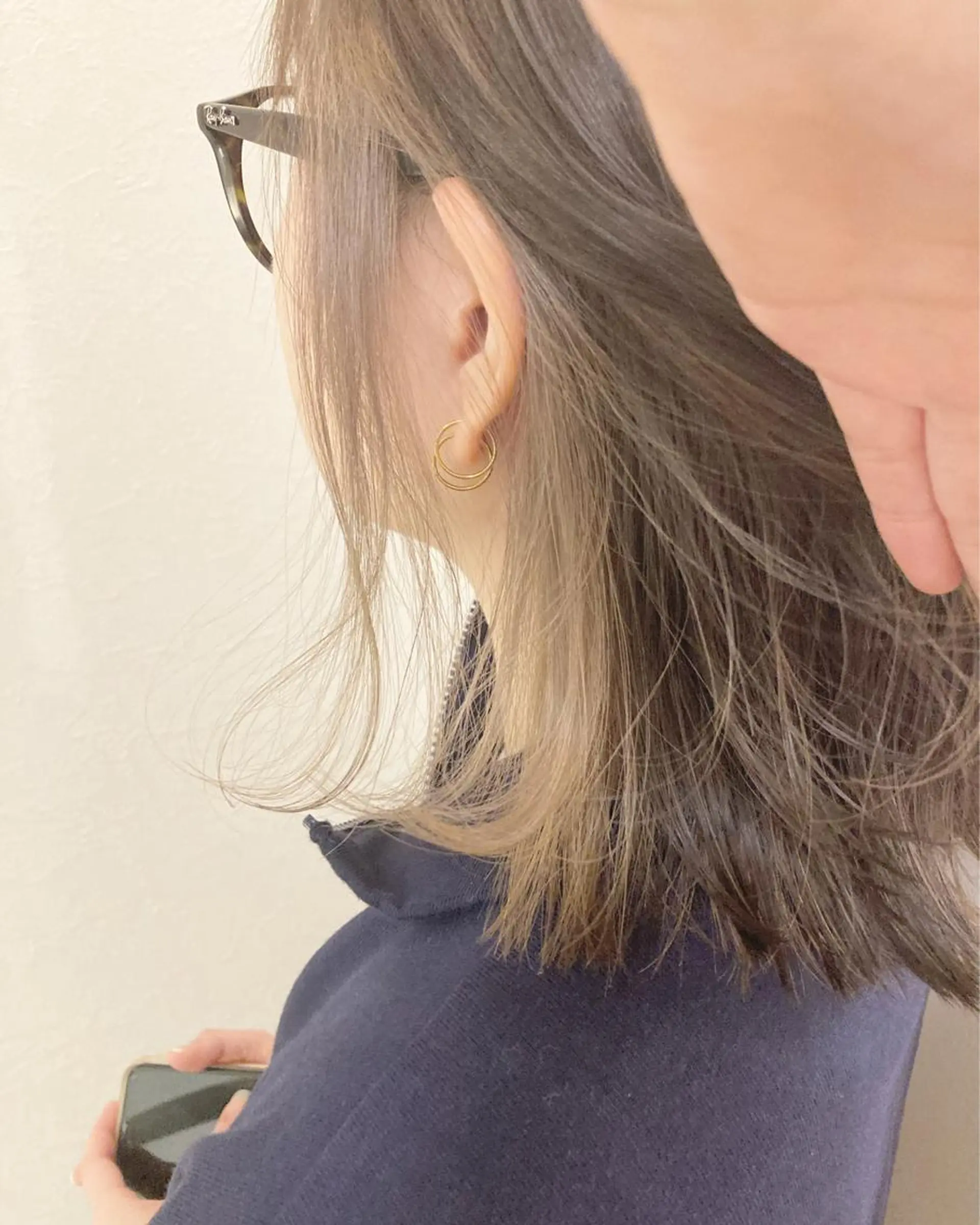 ミディアム カラー 店長 ✂️ムラカミ キラリのヘアスタイル