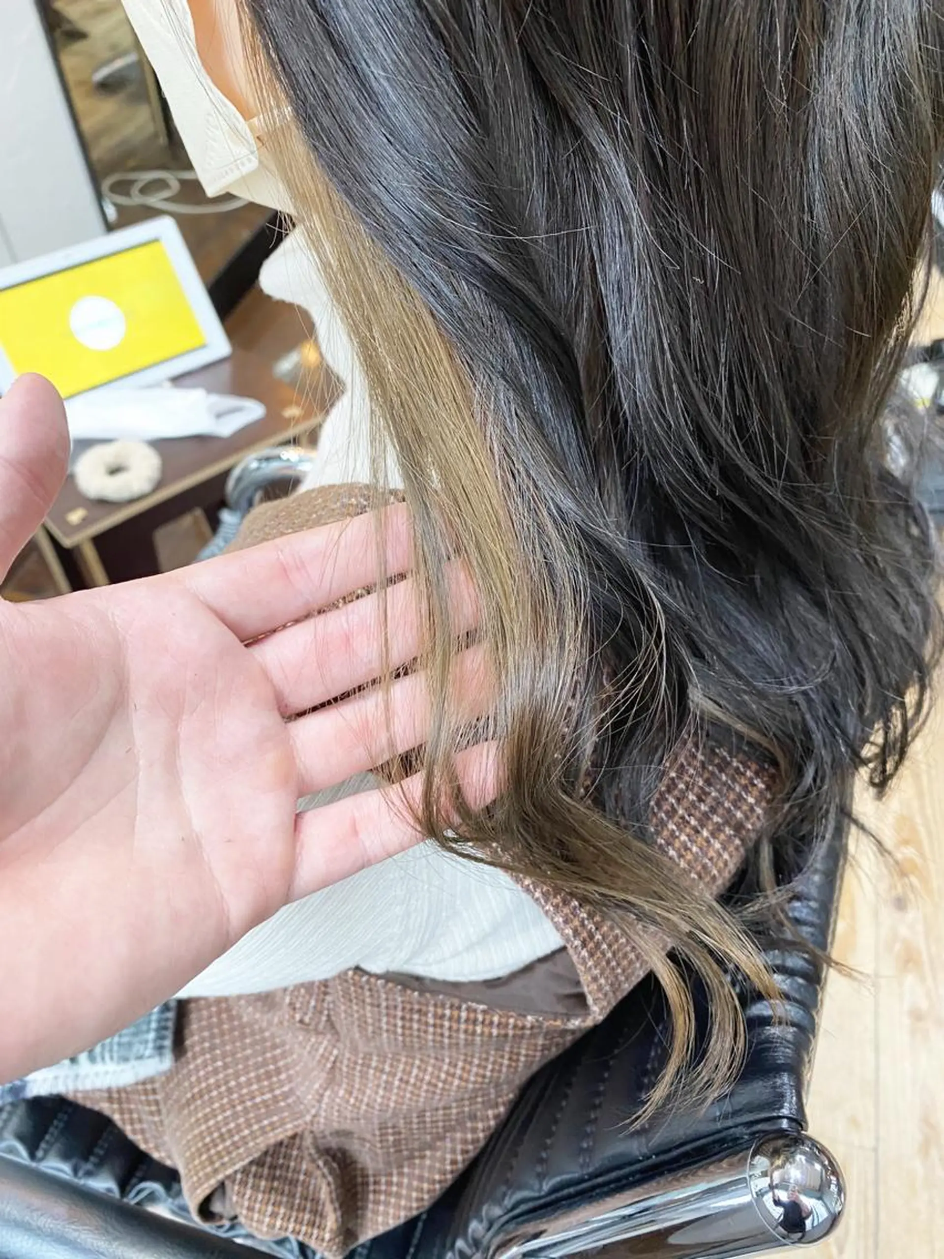 セミロング カラー ヘアアレンジ ✨前田 優・2拠点✨ ✨恵比寿・札幌店✨のヘアスタイル