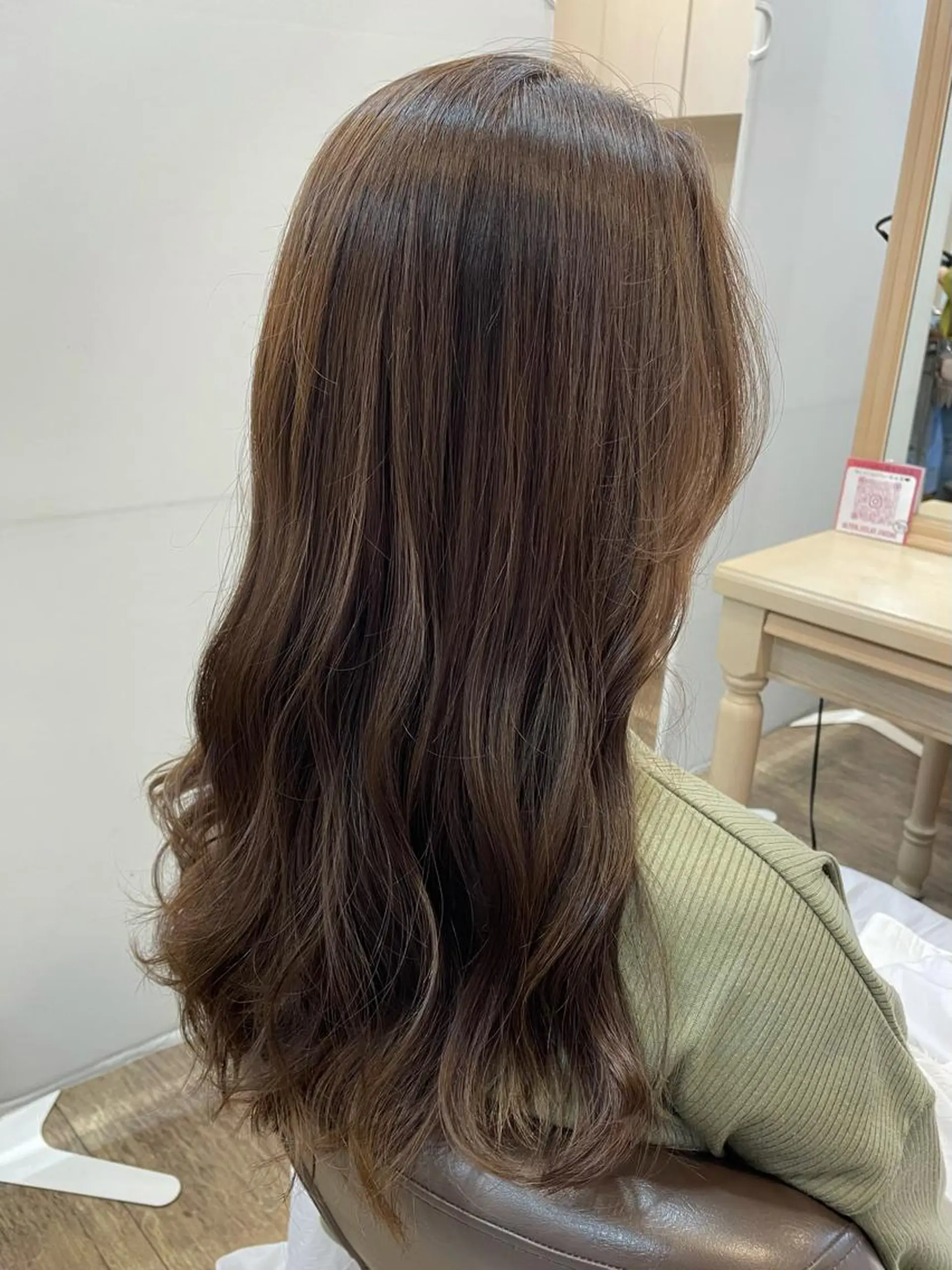 ロング カラー ベージュカラー ブラウンカラー ブラウンベージュ カット トリートメント メンズパーマ🌀/ 中村郁未のヘアスタイル