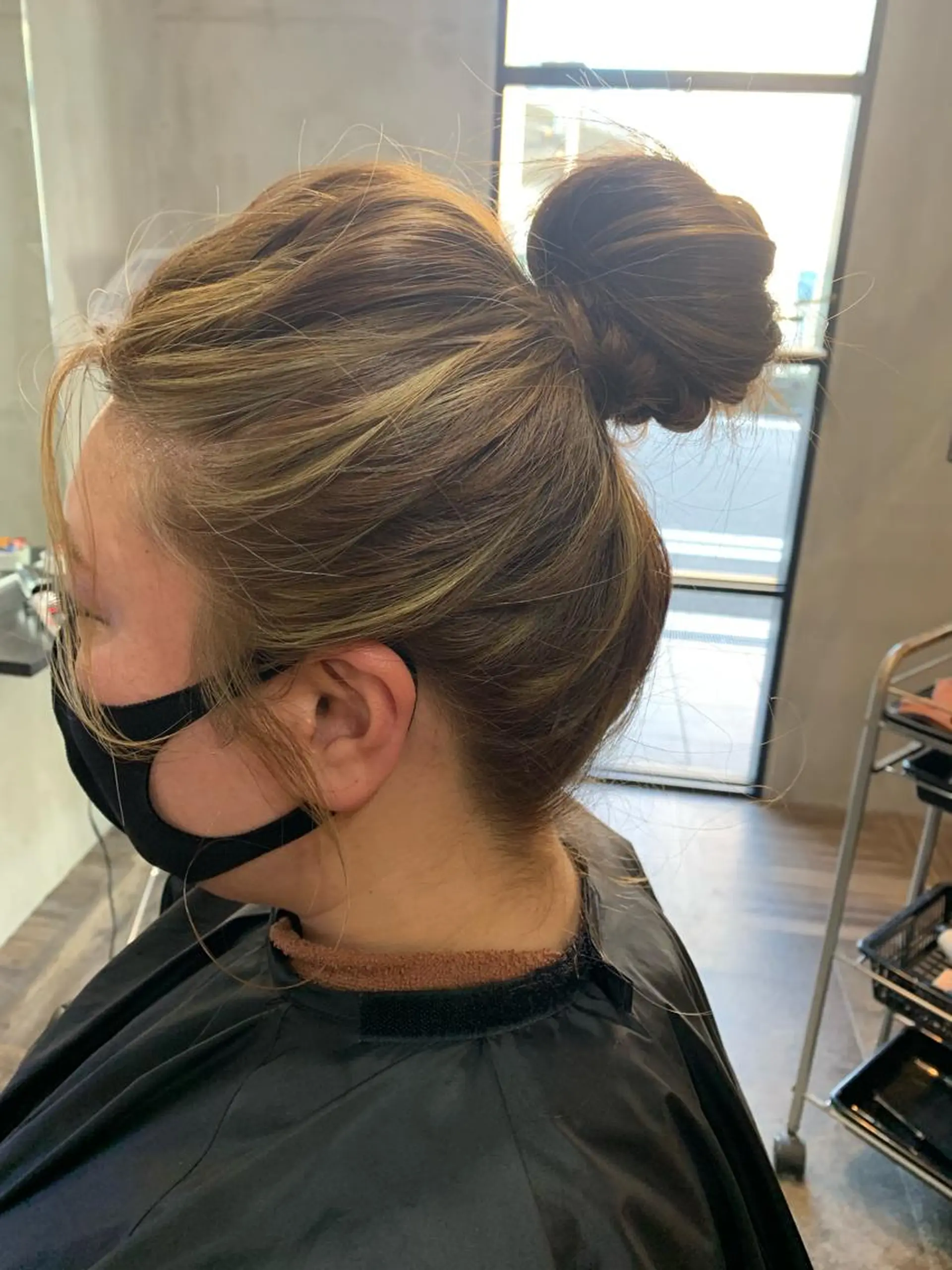 ロング ハイライト カット ヘアカラー トリートメント 山本 みきのヘアスタイル