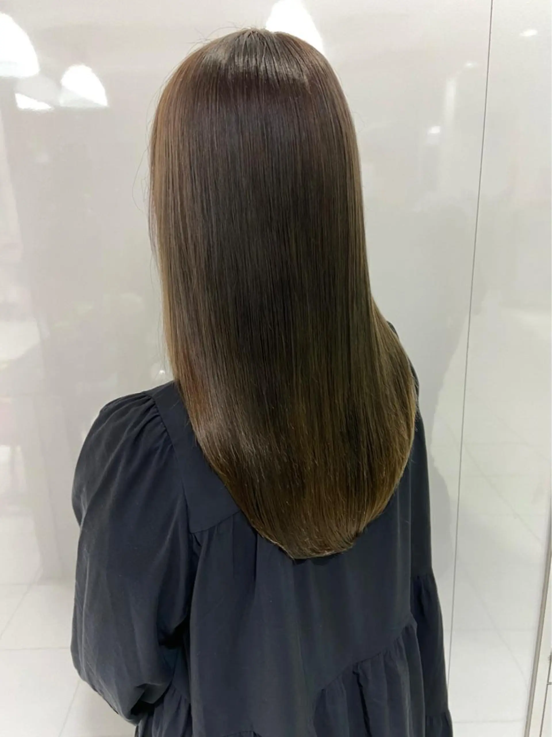 ロング 髪質改善 トリートメント due(ドゥーエ）所属・onishi yoshinaoのヘアスタイル