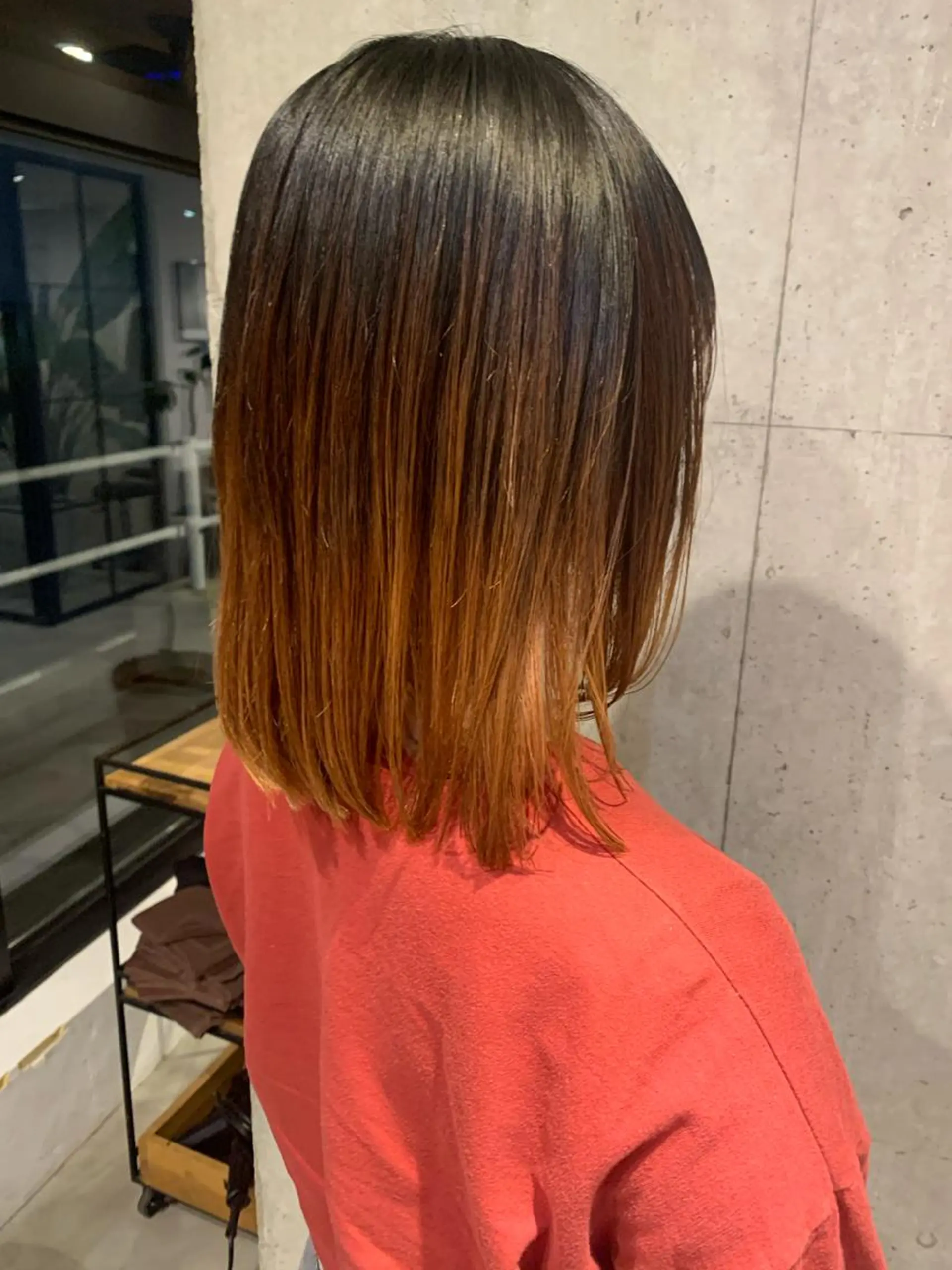 ミディアム ピンクベージュ/新潟 万代/高橋桃葉🍑のヘアスタイル