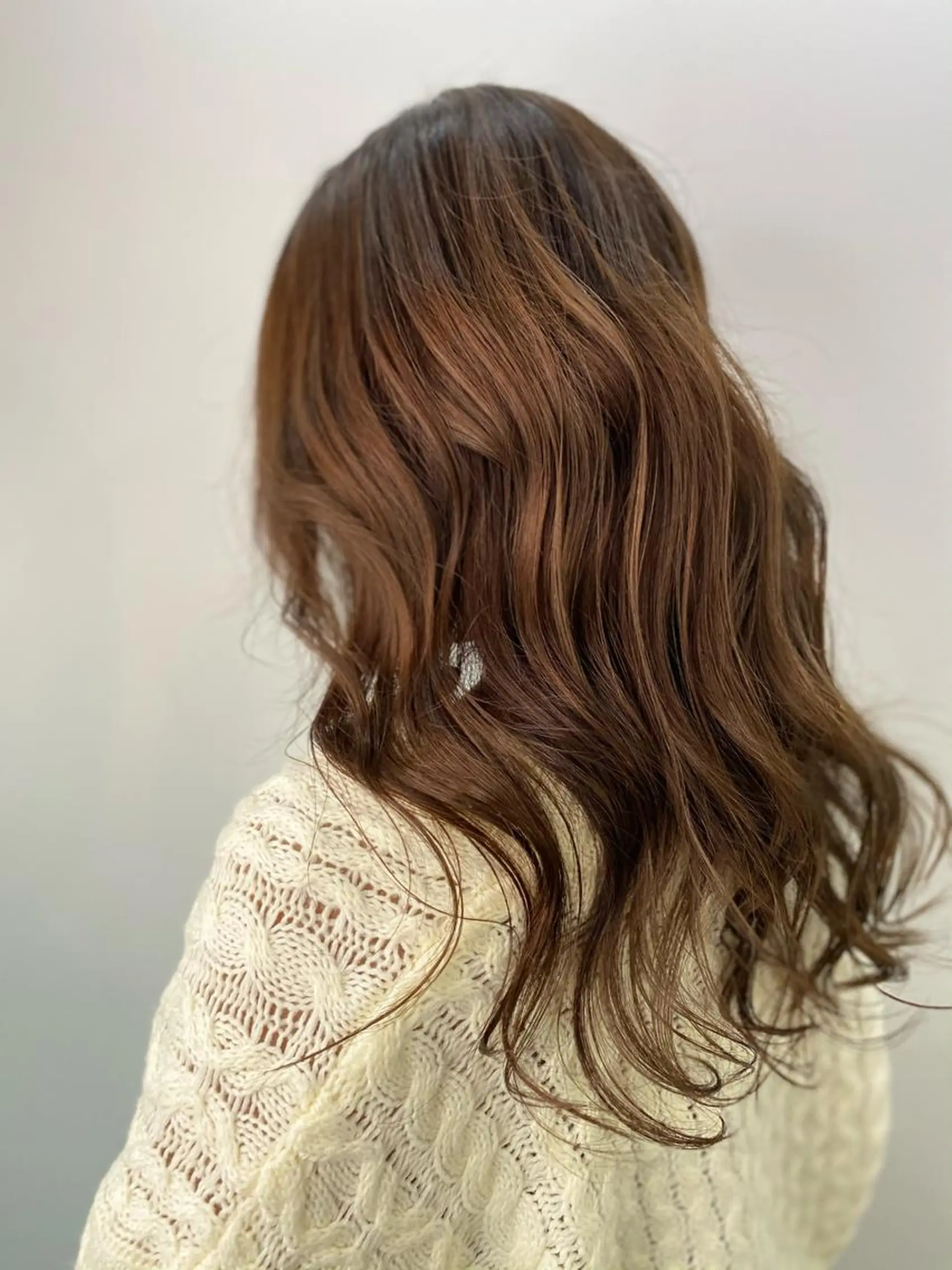 ロング カラー ベージュカラー opus 店長大和 レイヤー/赤み消しのヘアスタイル