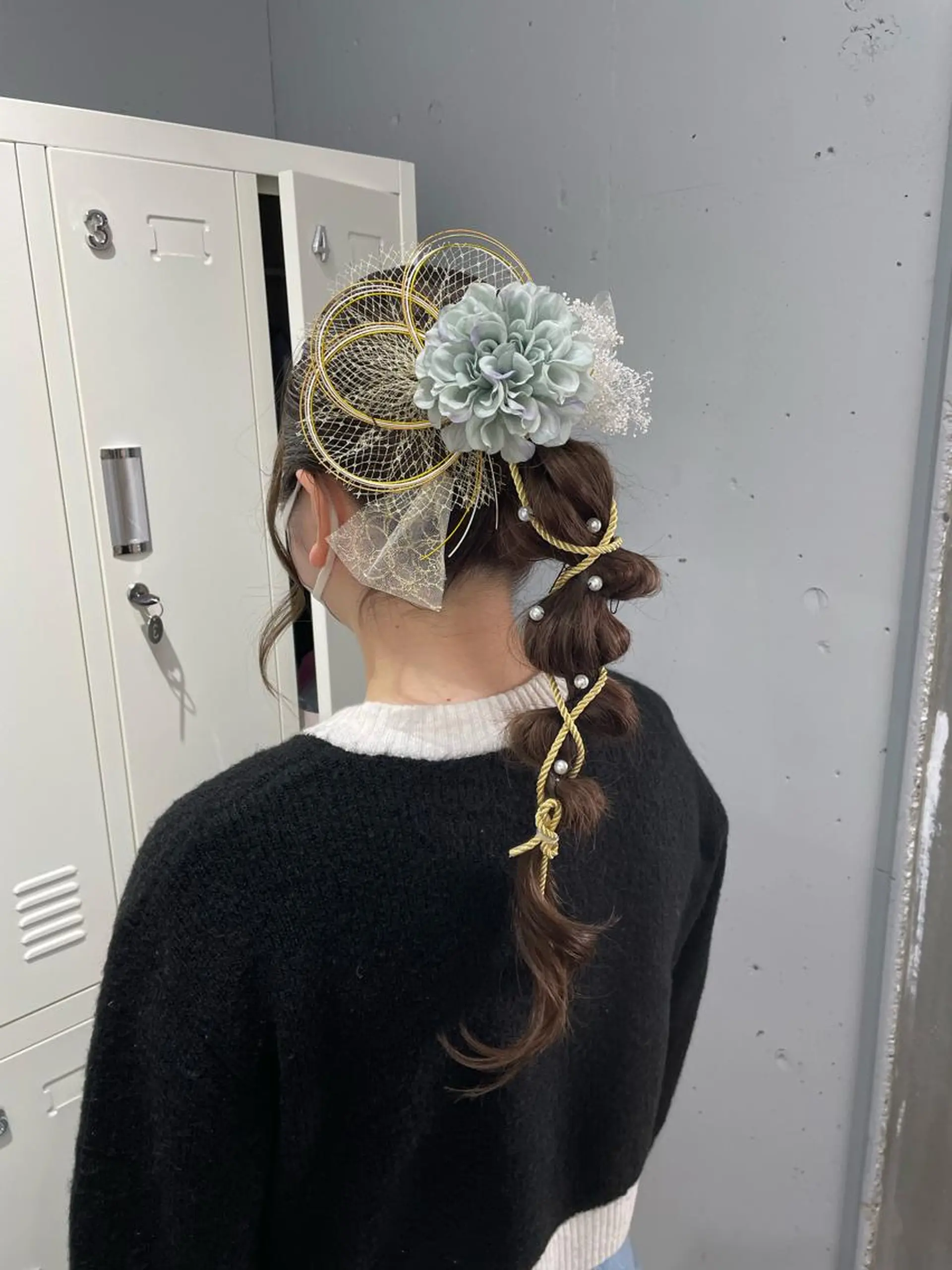 ロング 卒業式のヘアスタイル 学生 韓国風ヘア ロング 着付け 当日予約大歓迎💕/ Chisatoのその他イメージ