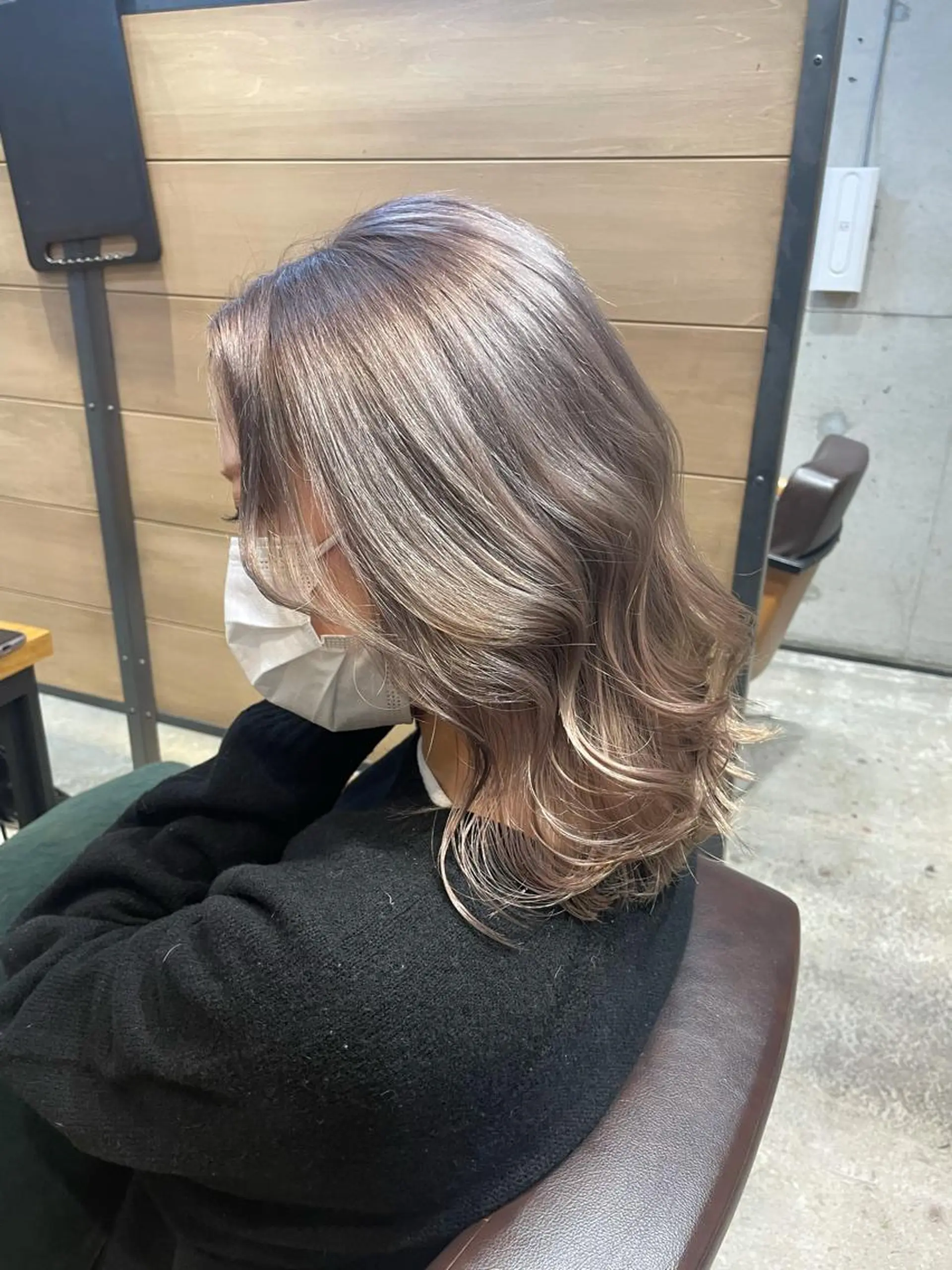 カラー カット ヘアカラー トリートメント youres hair 髪質改善トリートメント&ヘッドスパ  新宿三丁目店【ユアーズヘア】所属・🦋透明感カラー 👑NODOKA🦋のヘアスタイル