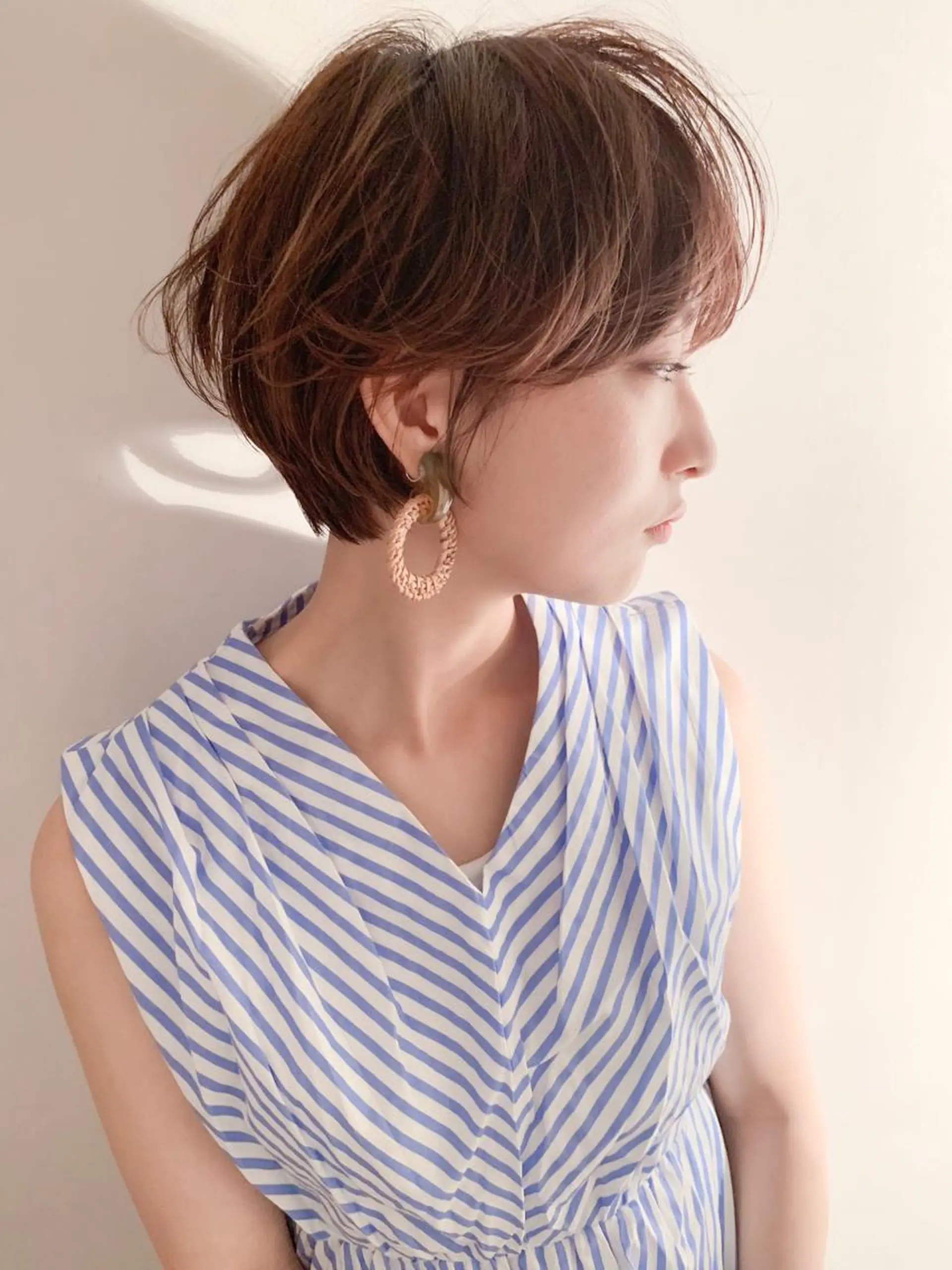 ショート カラー ショート/レイヤー なら石井知希のヘアスタイル