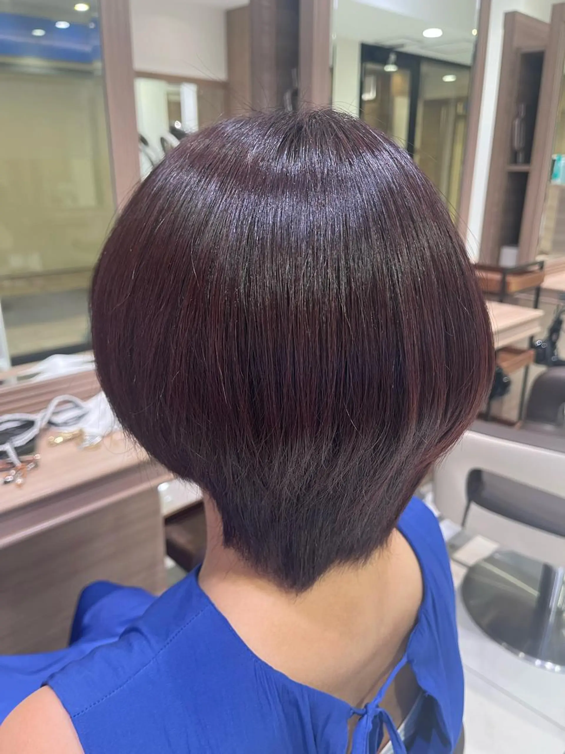 ショート カラー 艶カラー みゆう🎀のヘアスタイル