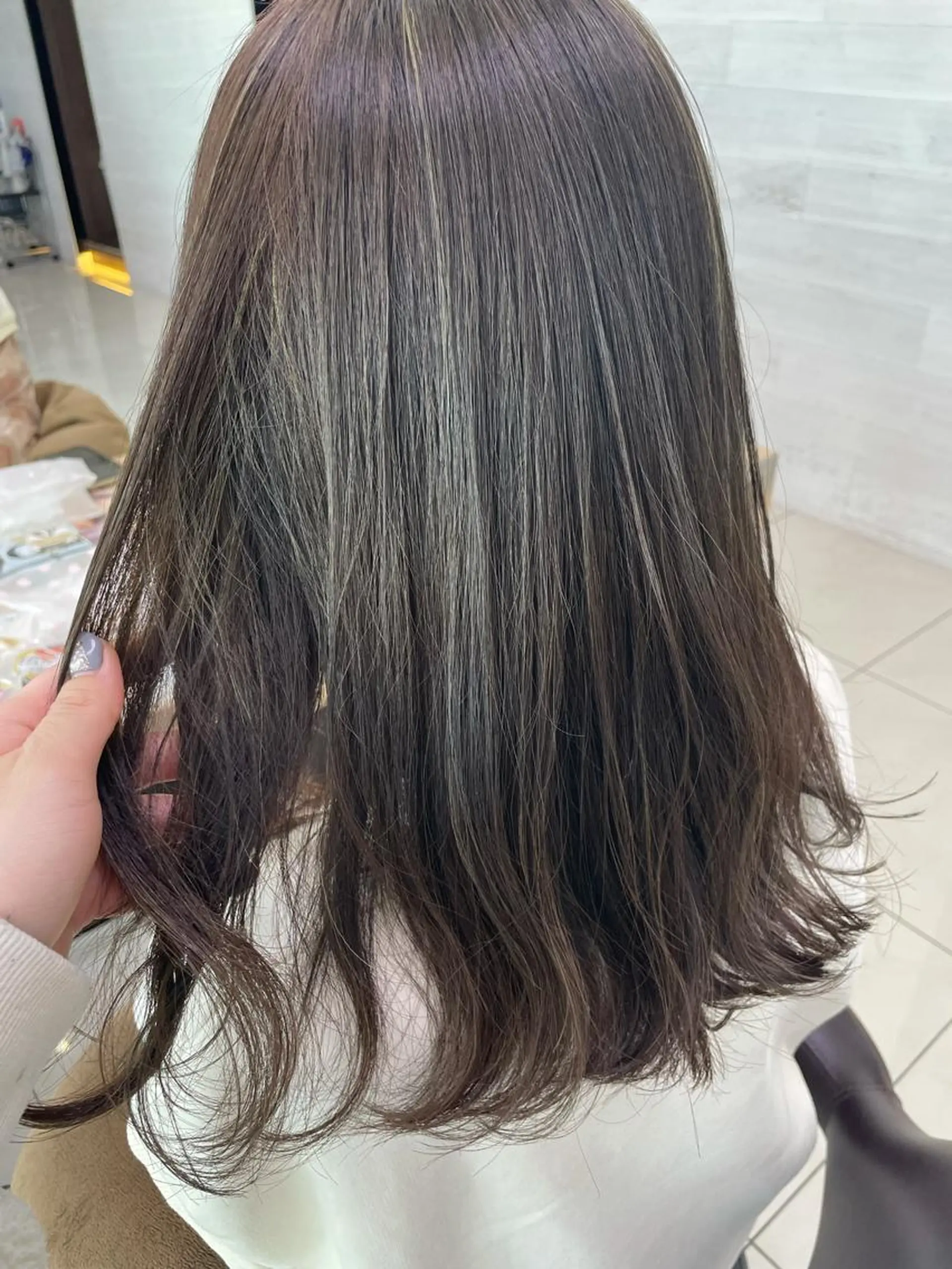 セミロング ハイライト コノミ/ アイリスト まつパ/大船 鎌倉のマツエク・マツパデザイン