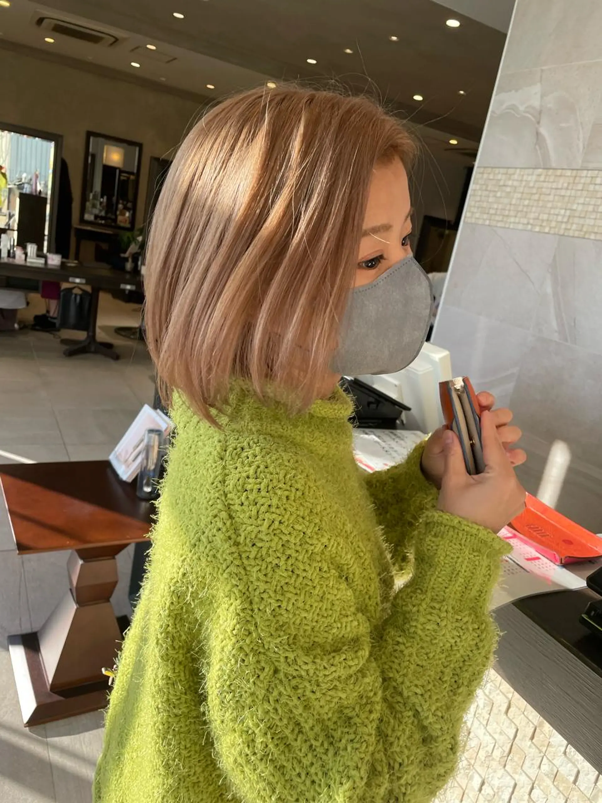 ショート カラー 松永 果菜のヘアスタイル