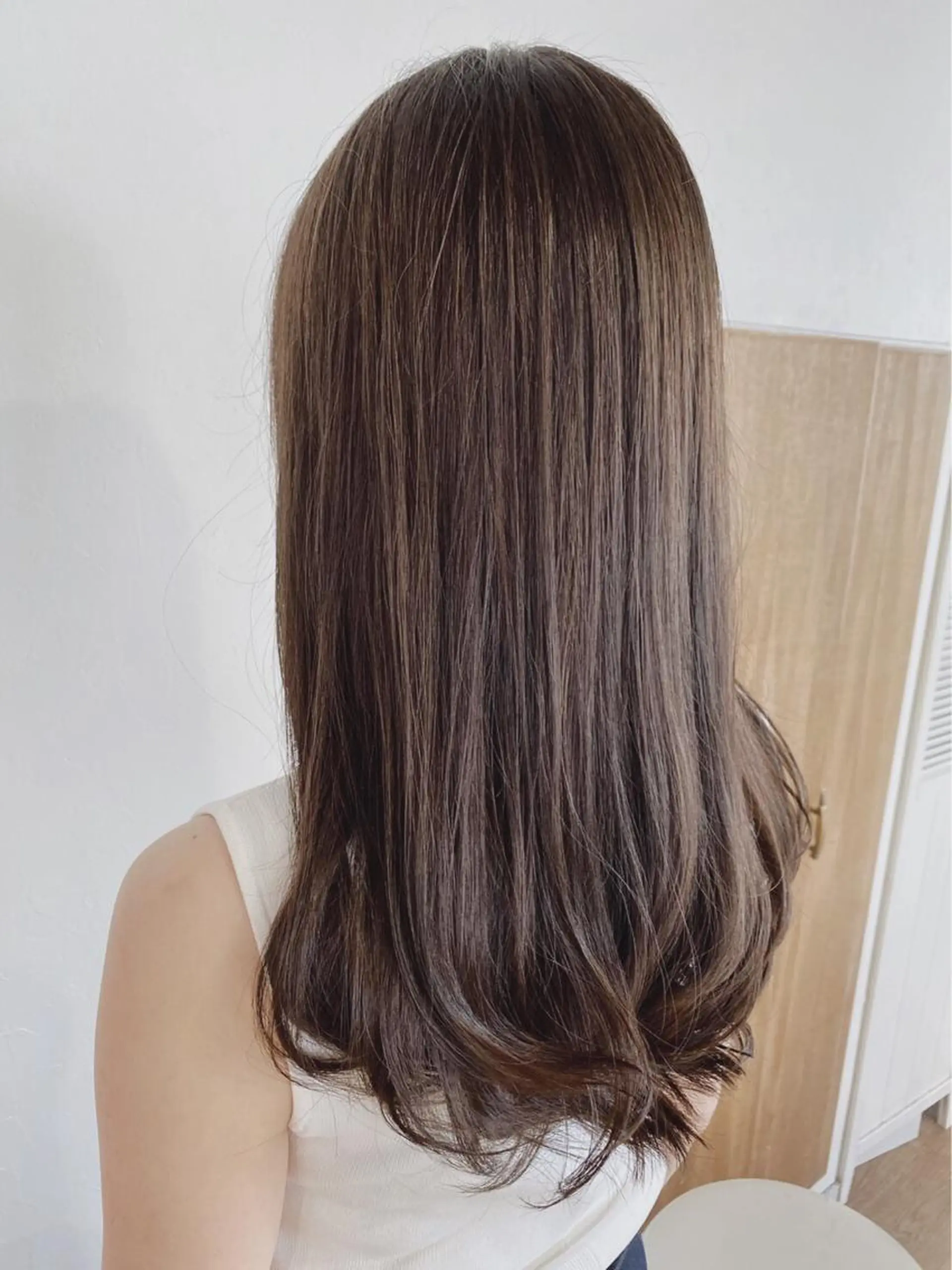 ロング カラー Ate by little所属・青木 梢のヘアスタイル