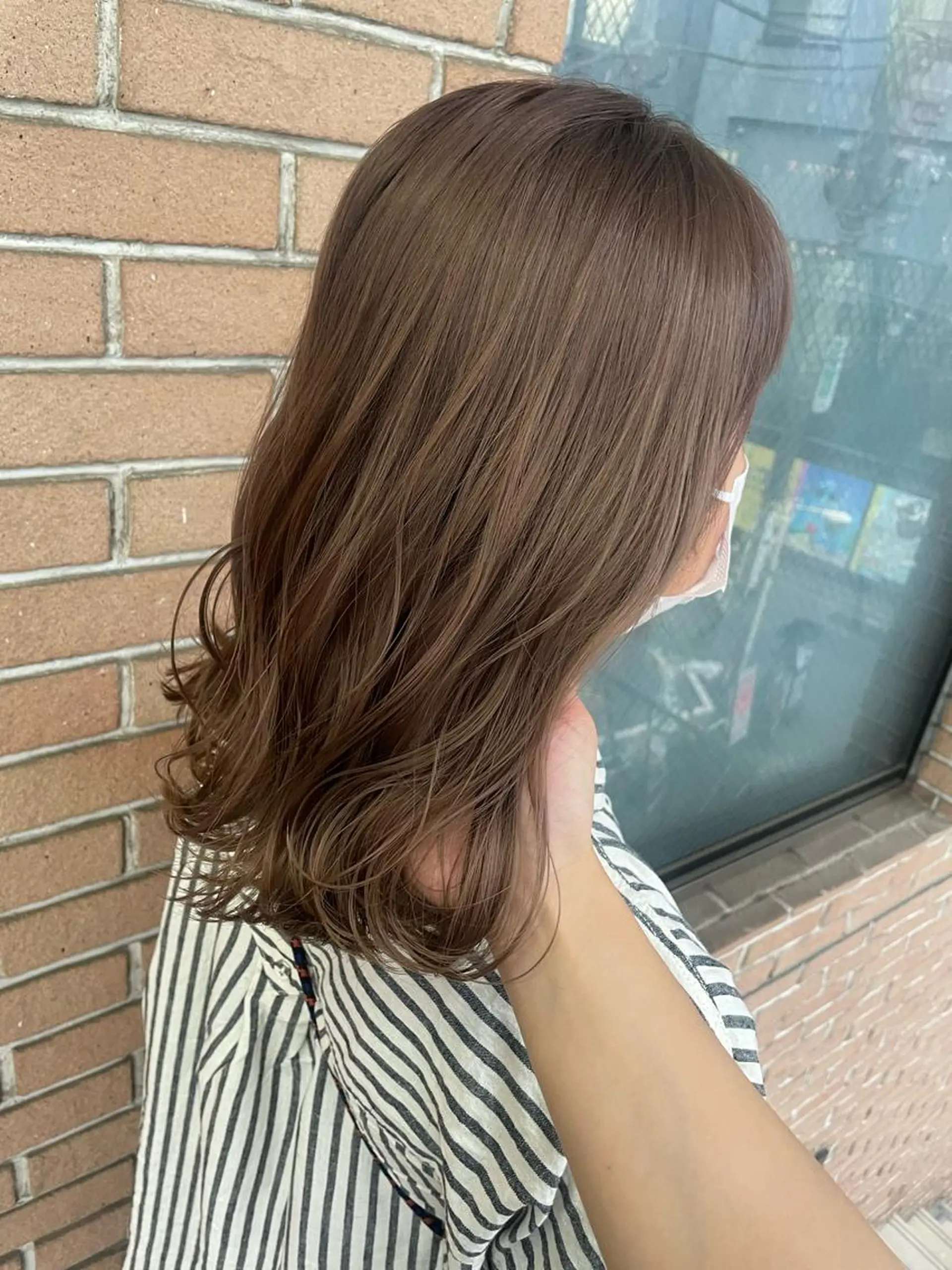 ミディアム ボブヘアカット Rikapi❤️のヘアスタイル