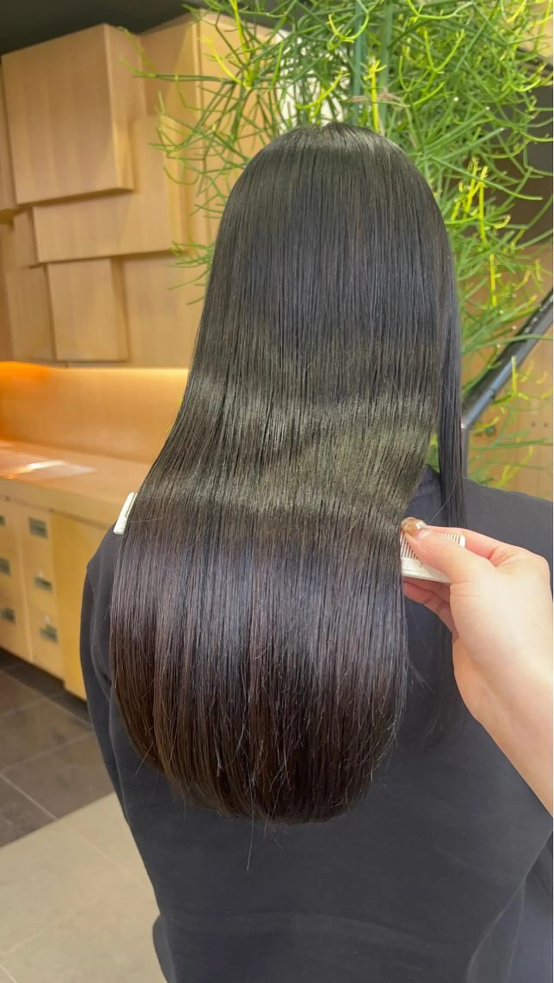 ミディアム 暖色ｶﾗｰ/ﾚｲﾔｰ ｶｯﾄ/Yunaのヘアスタイル