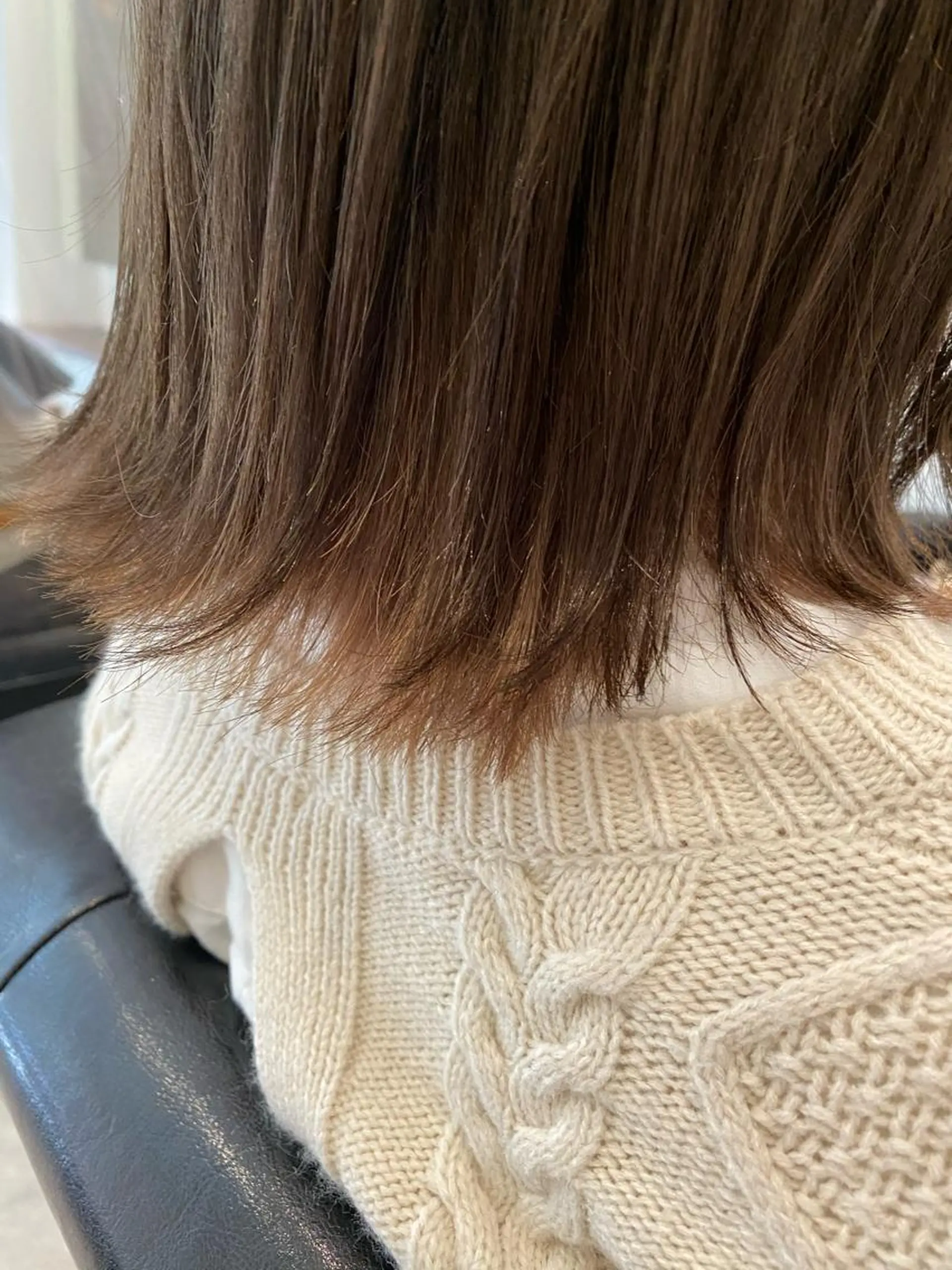 ミディアム カラー Rely 美空のヘアスタイル